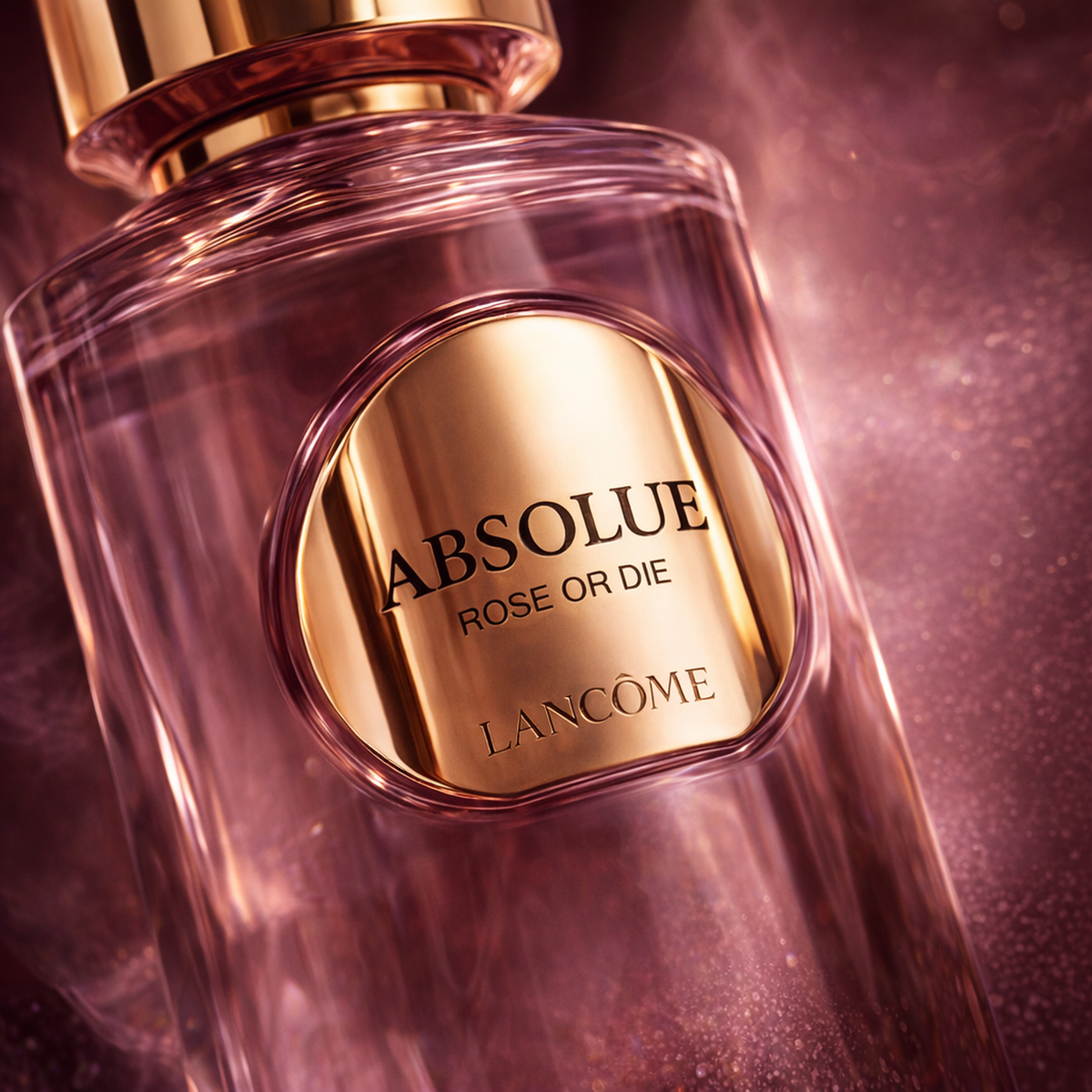 Lancome Absolue Rose Or Die EDP For Women macro label detail gallery showcase