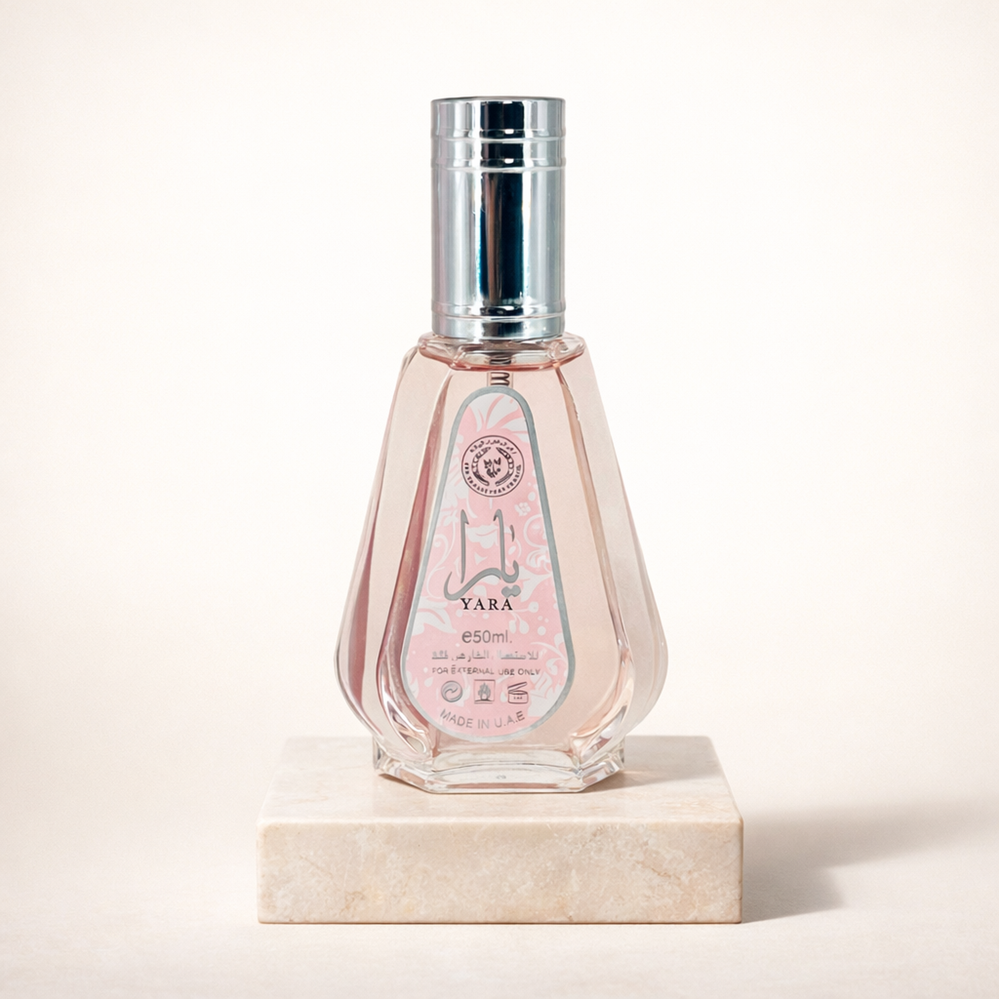 Ard Al Zaafaran Yara EDP For Women upright pedestal gallery showcase