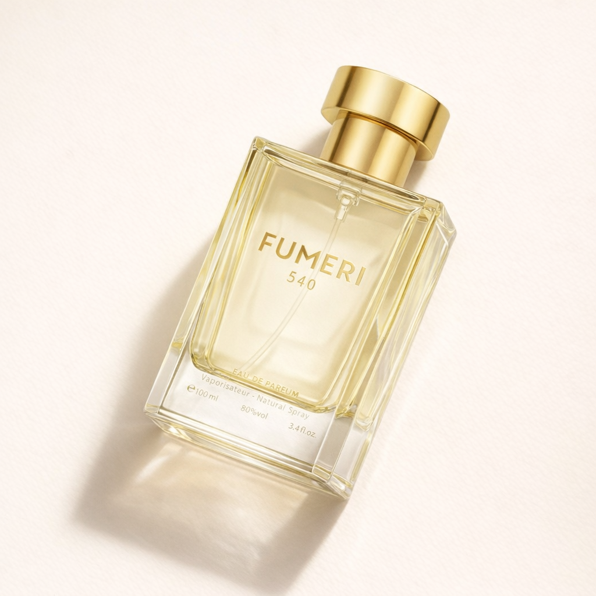 Fumeri 540 EDP angled still-life gallery showcase