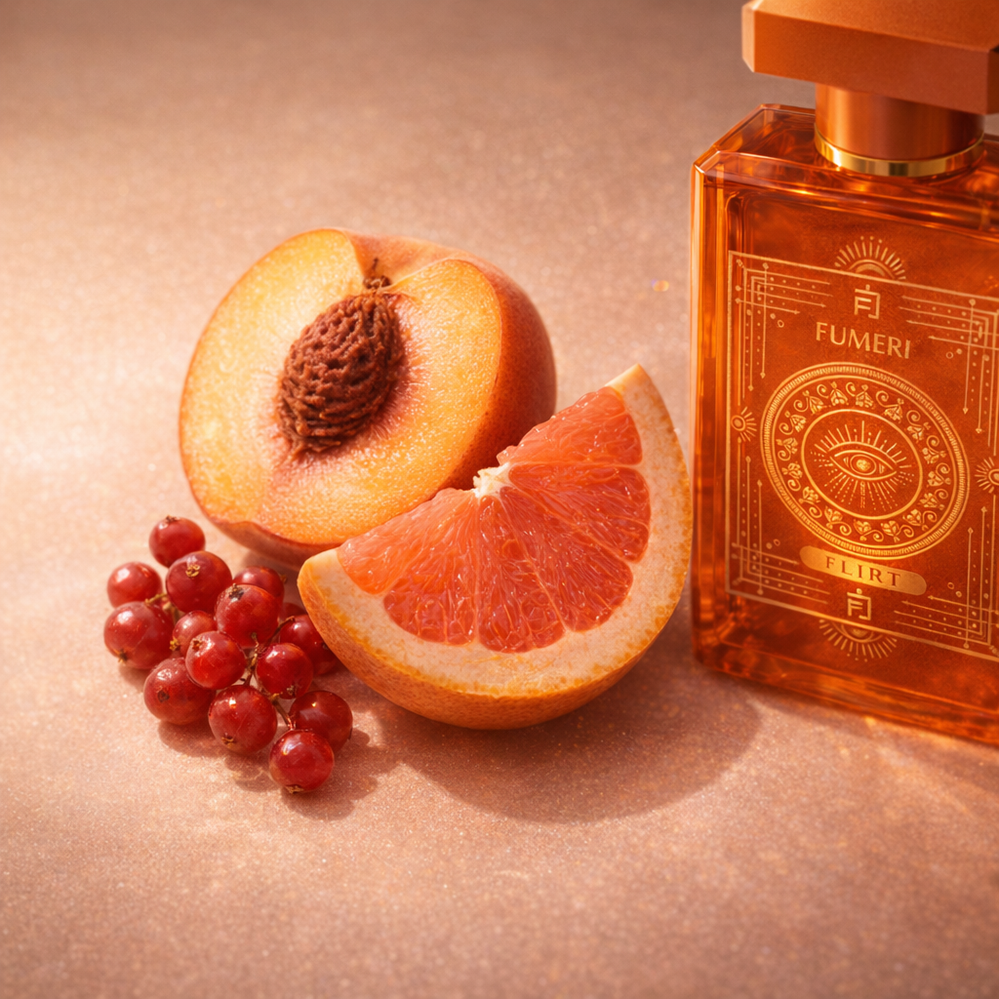 Fumeri Deluxe Flirt EDP For Women fragrance notes image