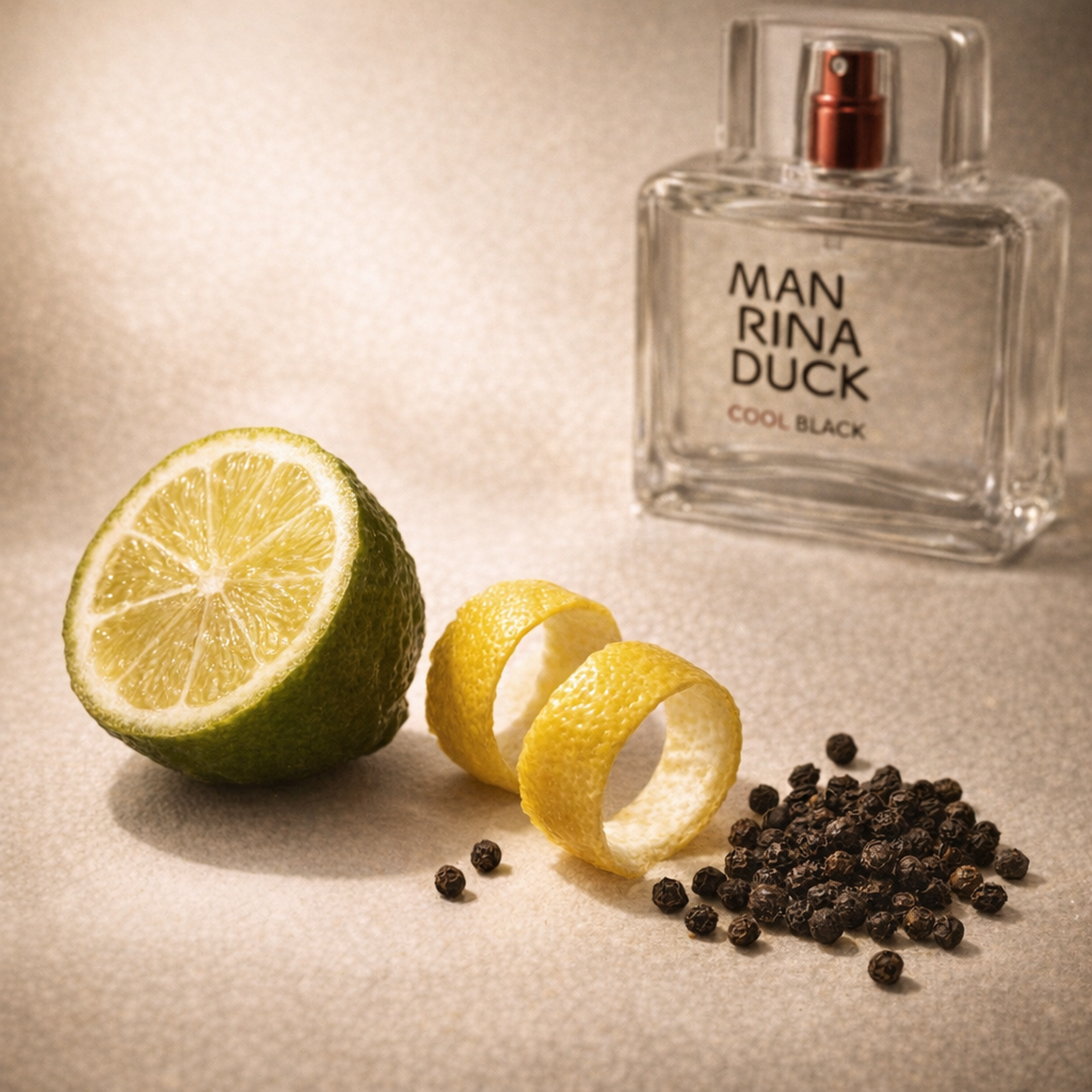 Mandarina Duck Cool Black EDT For Men fragrance notes image