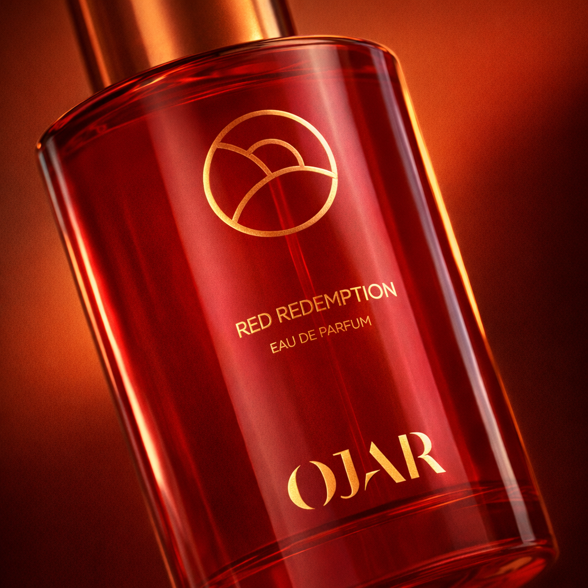 Ojar Red Redemption EDP macro label detail gallery showcase