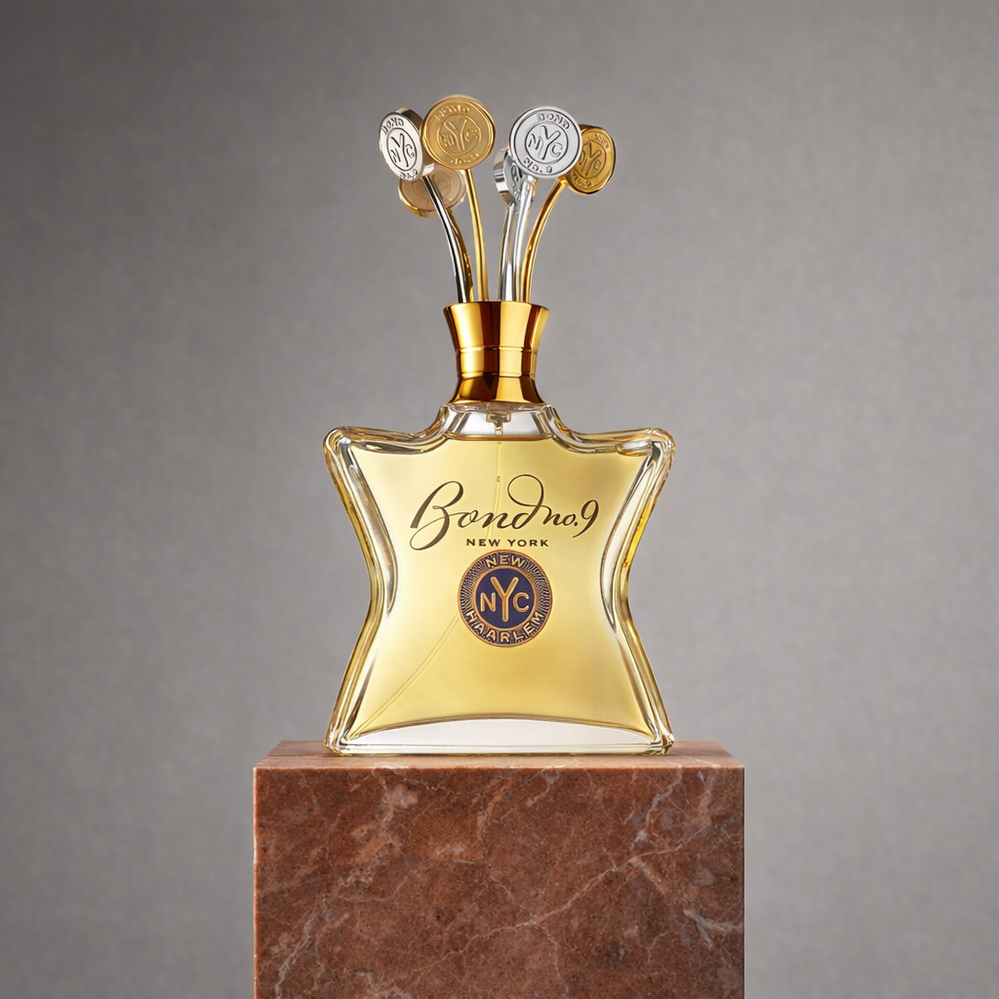 Bond No.9 New York New Haarlem Limited Edition EDP upright pedestal gallery showcase