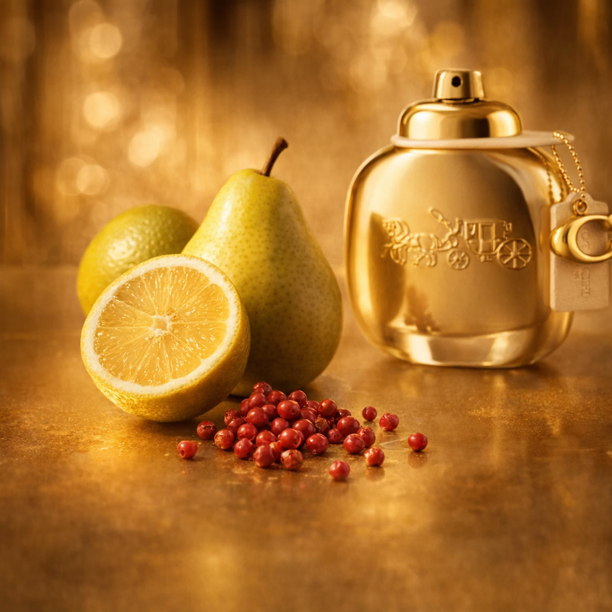 Coach Gold Parfum For Women fragrance notes image