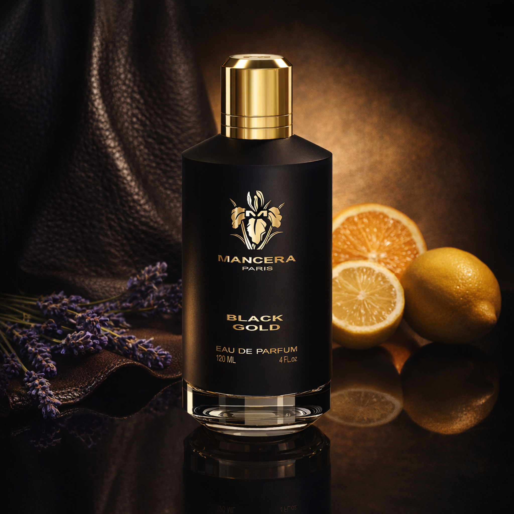 Mancera Black Gold EDP for Men luxury top notes image