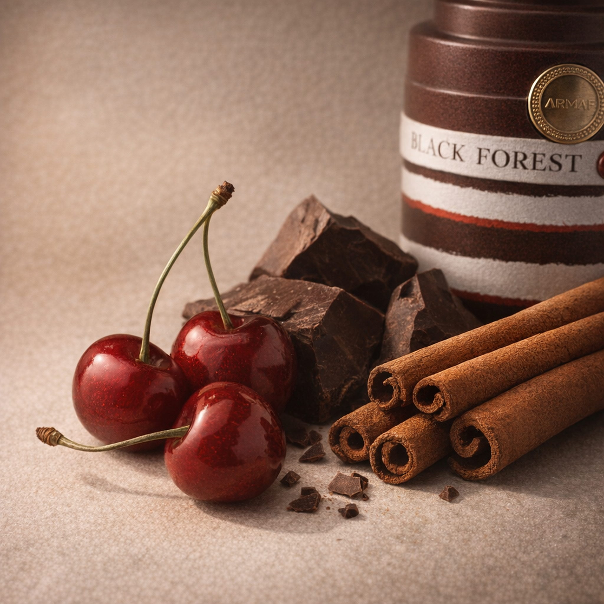Armaf Odyssey Black Forest Desert Edition EDP fragrance notes image