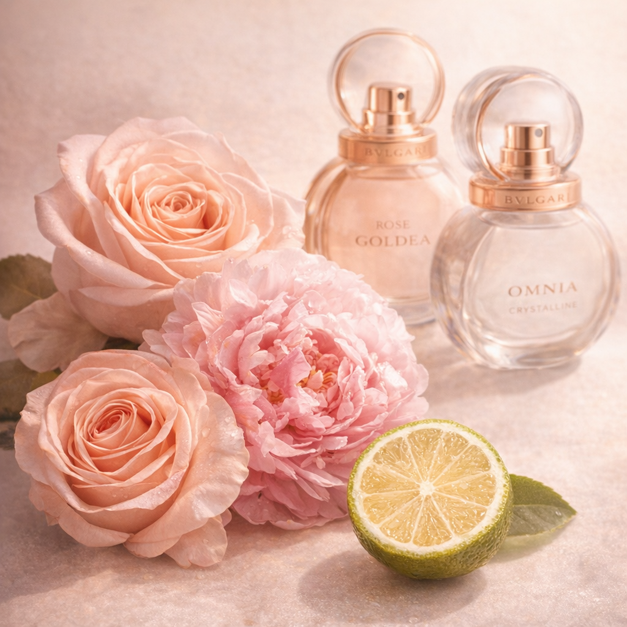 Bvlgari Rose Goldea & Omnia Discovery Set for Her fragrance notes image