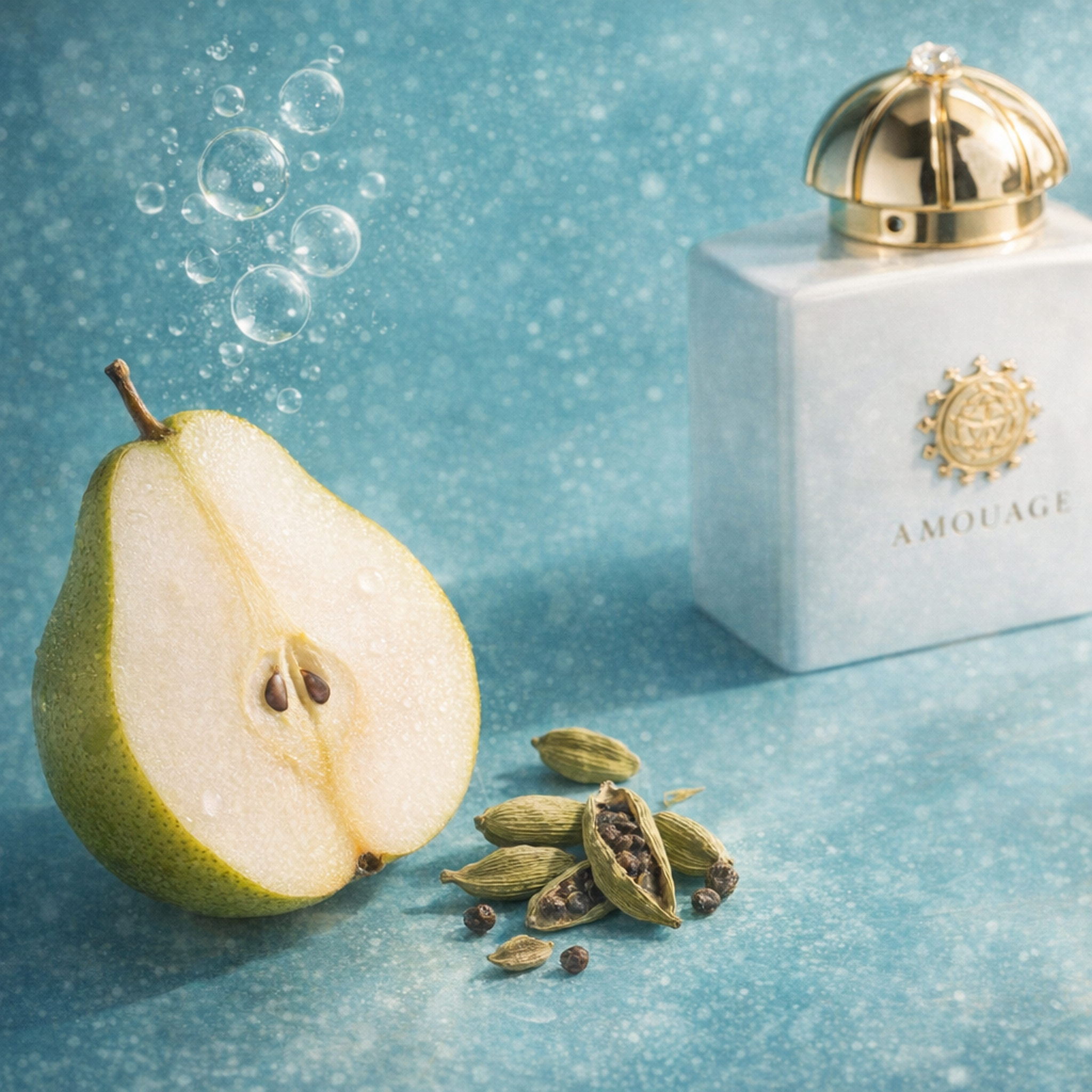 Amouage Pegasus Discovery Set for Her fragrance notes image