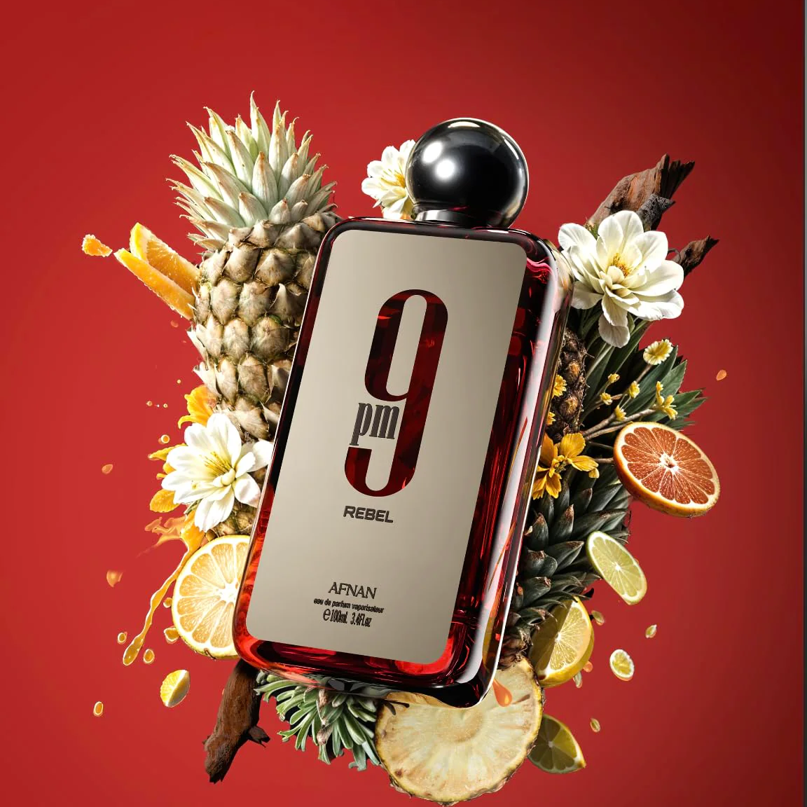 Afnan 9PM Rebel EDP fragrance notes image