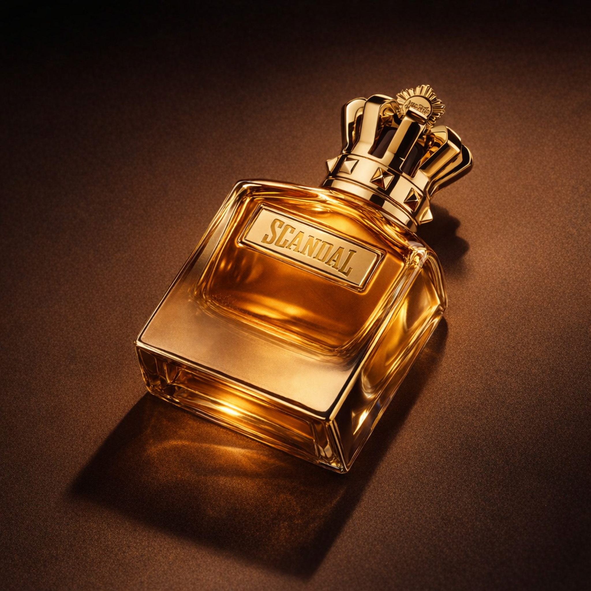 Jean Paul Gaultier Scandal Absolu Parfum Concentre For Men angled still-life gallery showcase