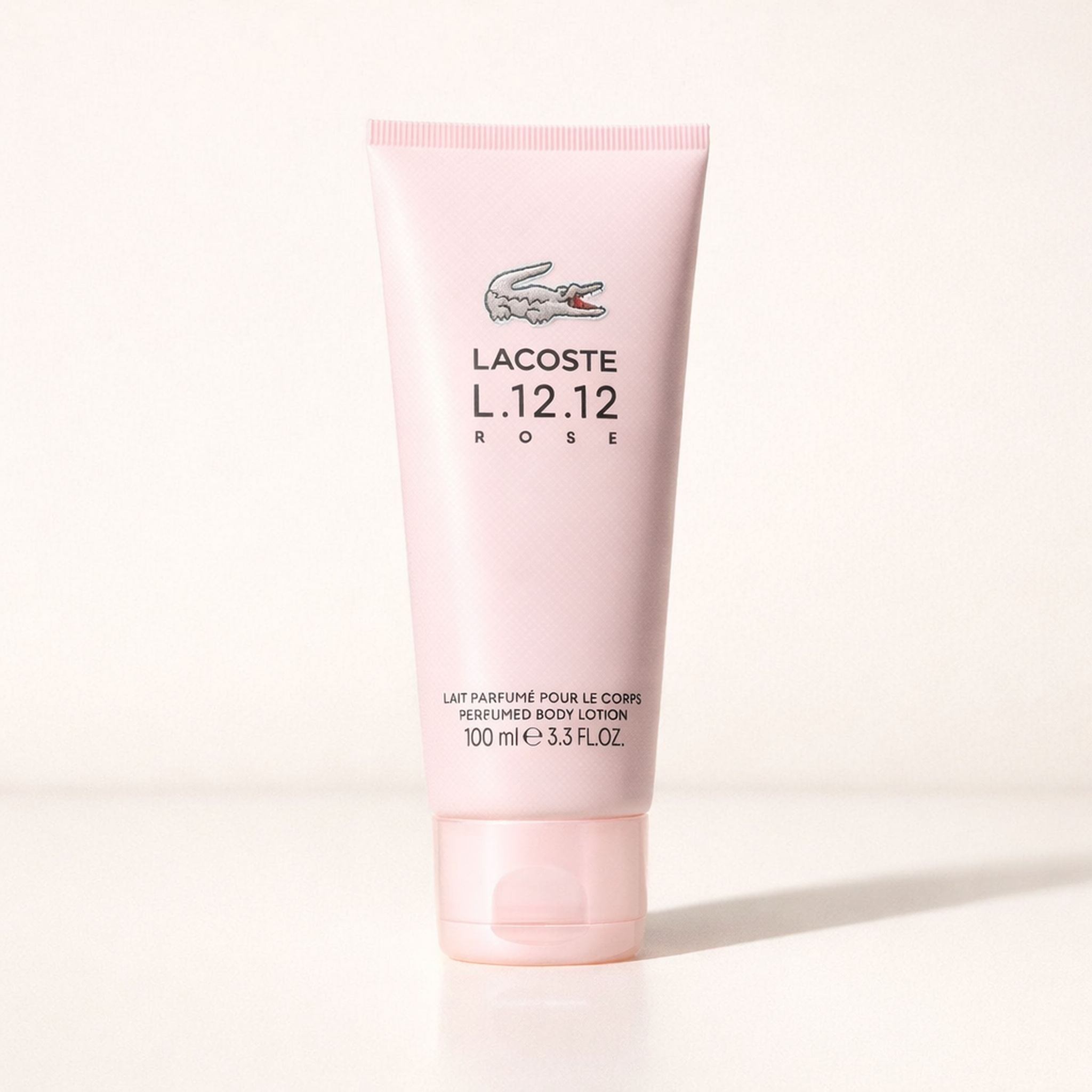 Lacoste L.12.12 Rose Body Lotion low three-quarter hero gallery showcase