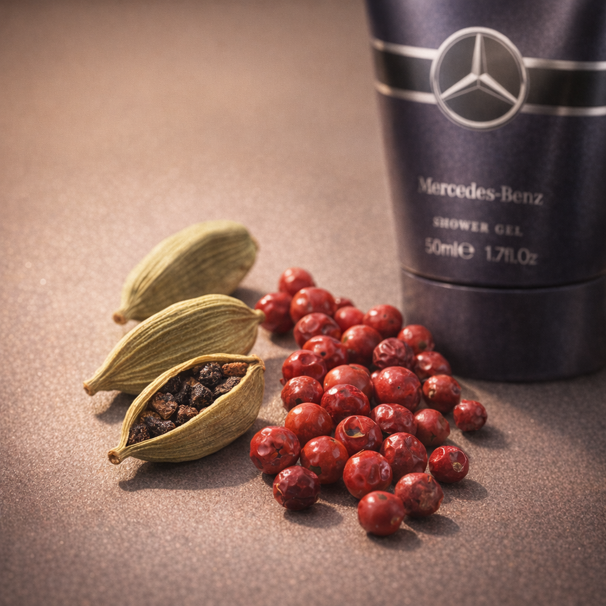 Mercedes Benz Sign Shower Gel fragrance notes image