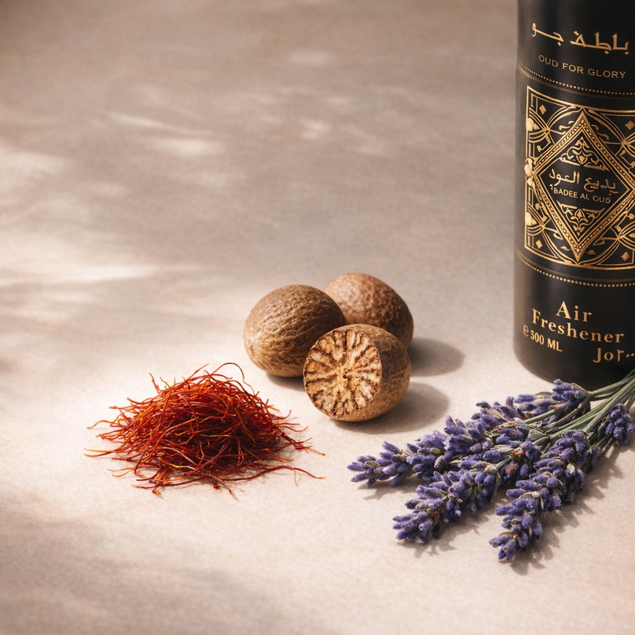 Lattafa Badee Al Oud Air Freshener fragrance notes image