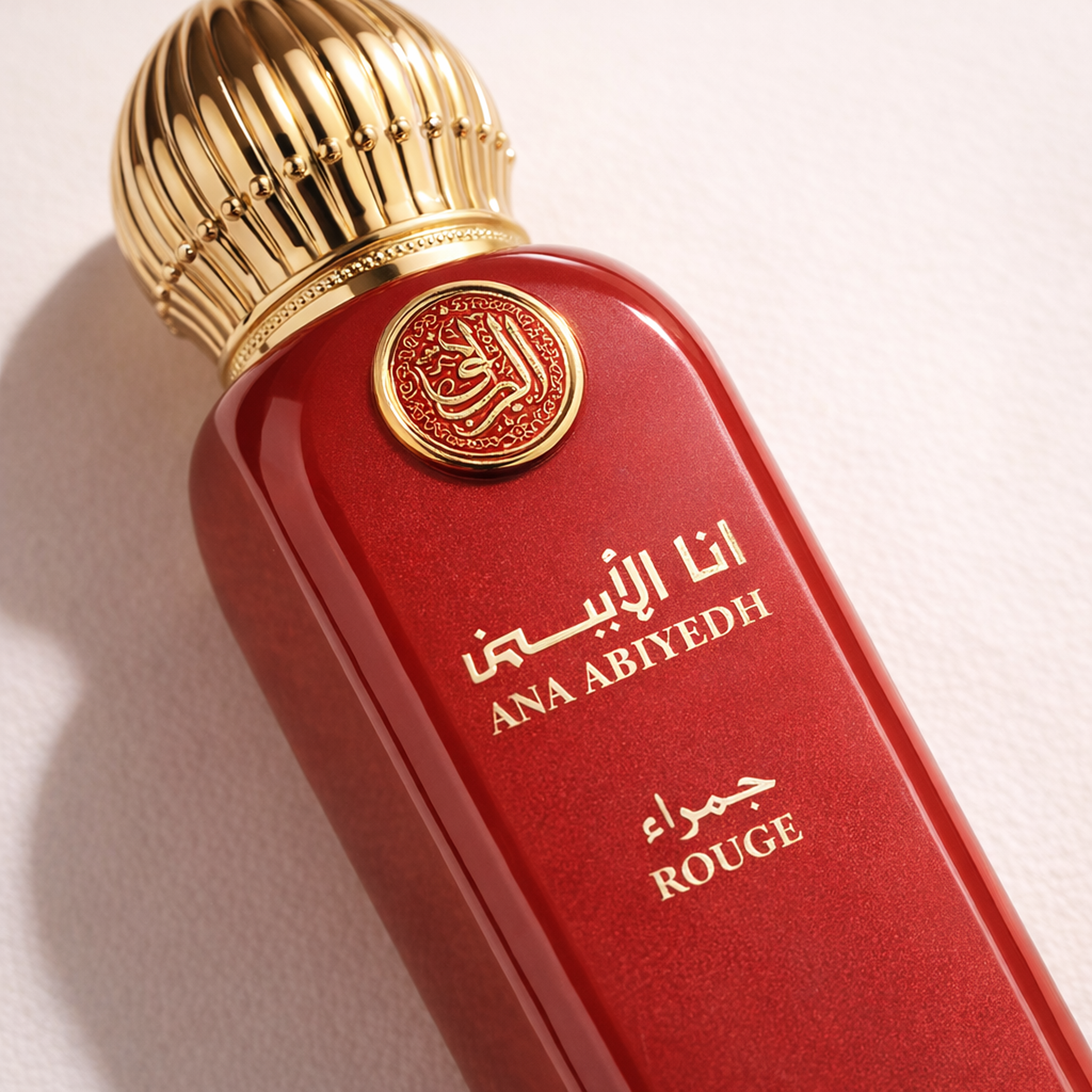 Lattafa I Am White Rouge All Over Spray fragrance details image
