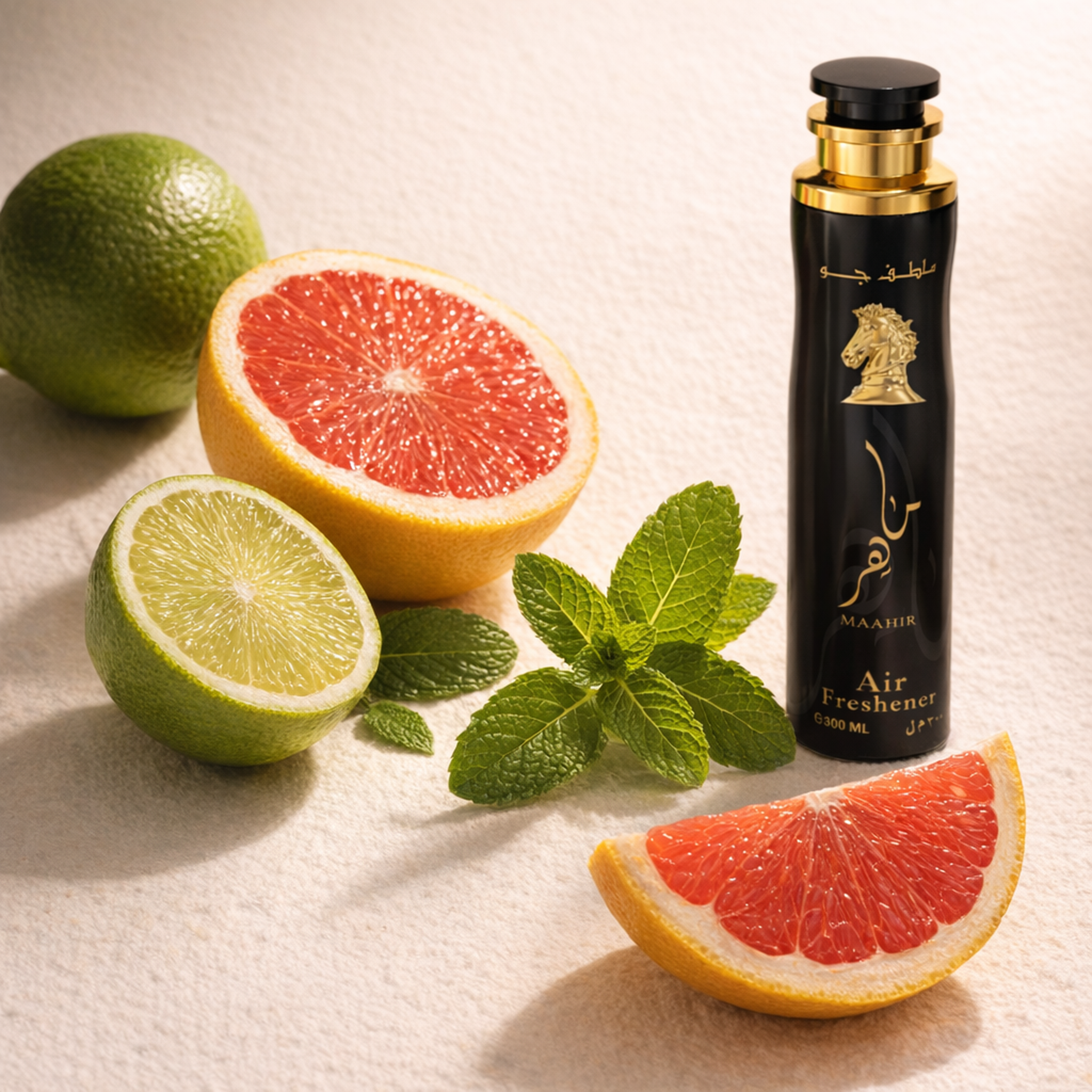Lattafa Maahir Air Freshener fragrance notes image