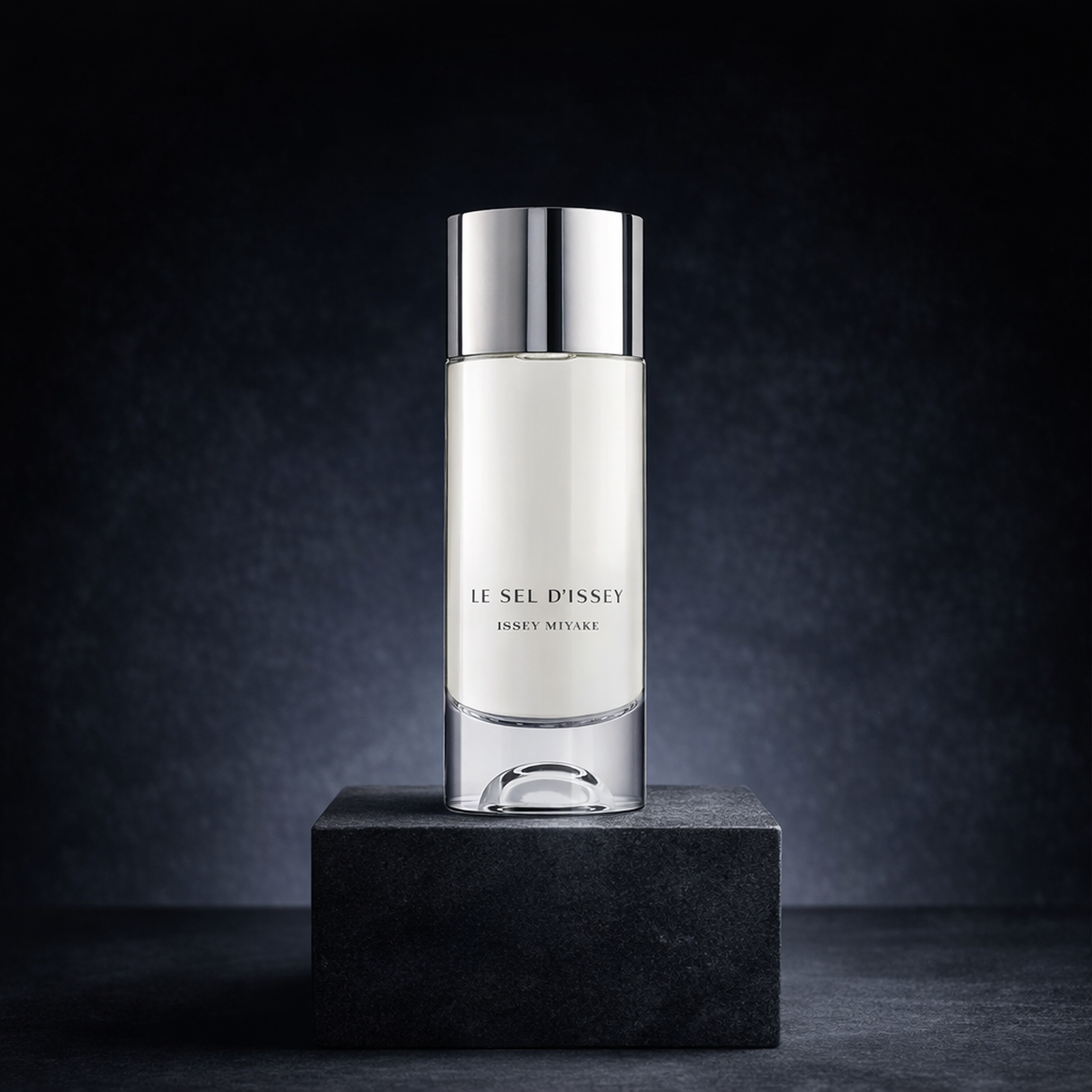 Issey Miyake Le Sel d'Issey EDP For Men upright pedestal gallery showcase