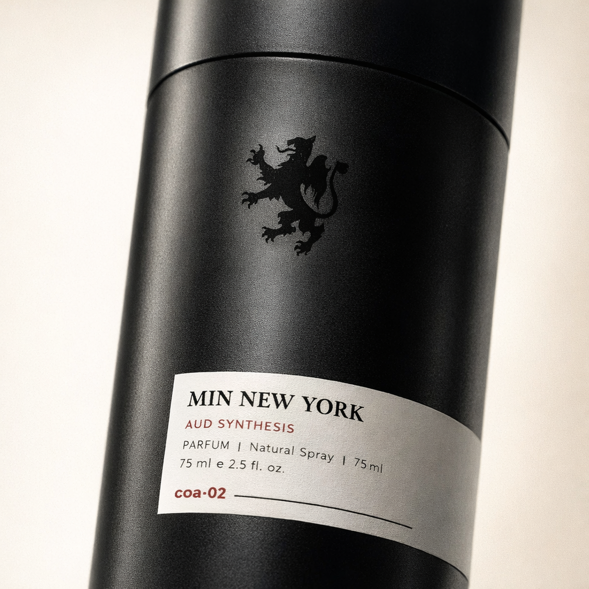 Min New York Coda Hair Mist macro label detail gallery showcase