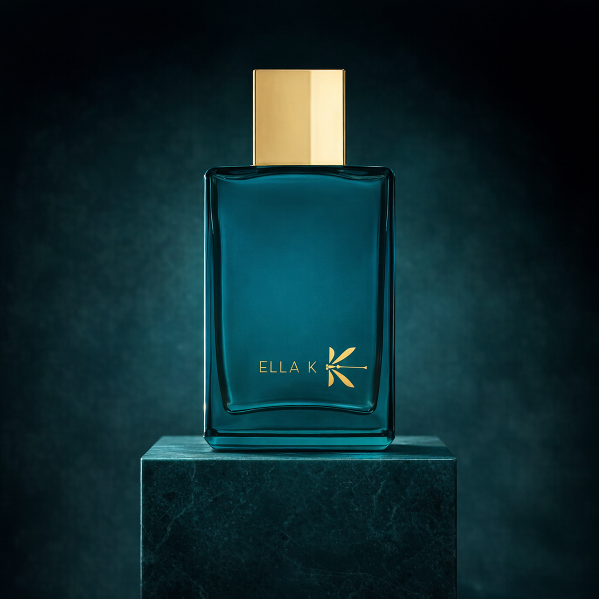 Ella K Parfums Orchid K EDP upright pedestal gallery showcase
