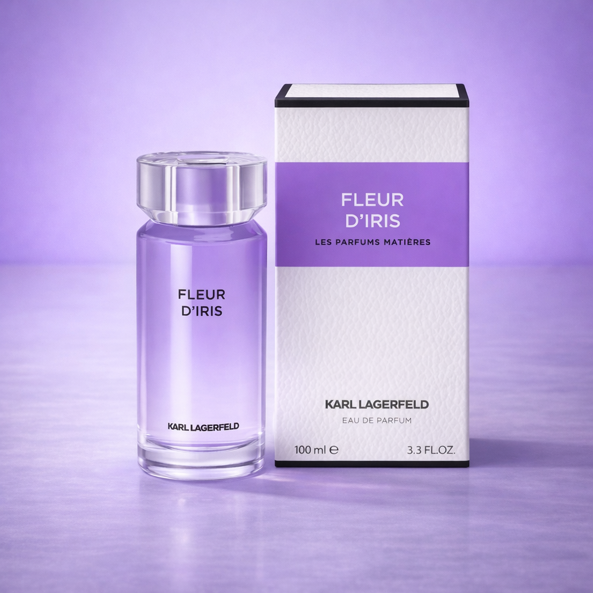 Karl Lagerfeld Fleur Diris EDP For Women packaging product shot gallery showcase