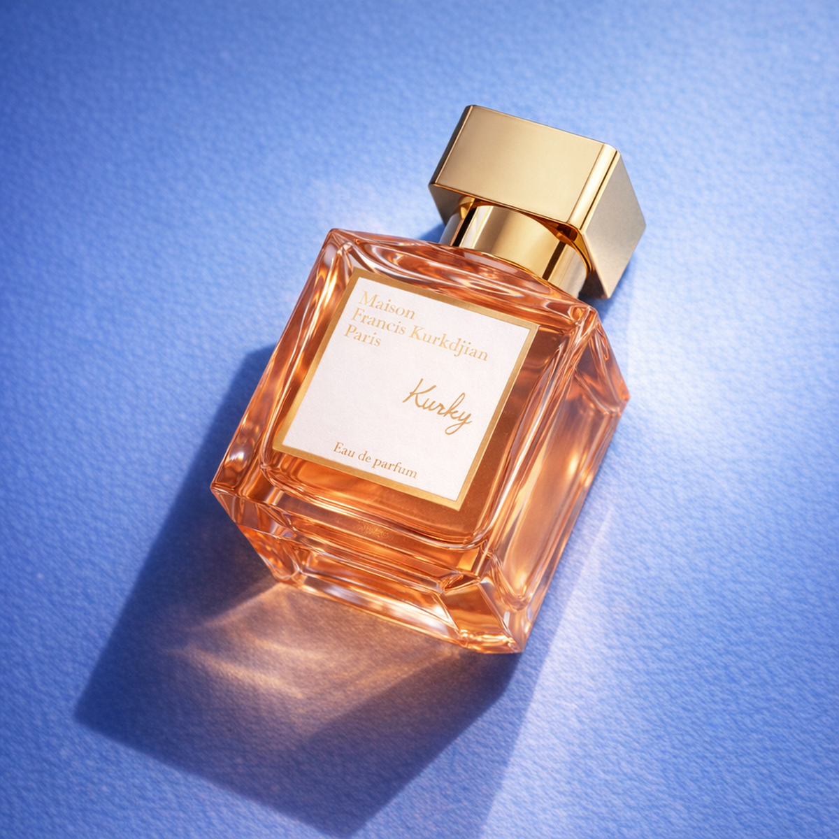 Maison Francis Kurkdjian Kurky EDP angled still-life gallery showcase