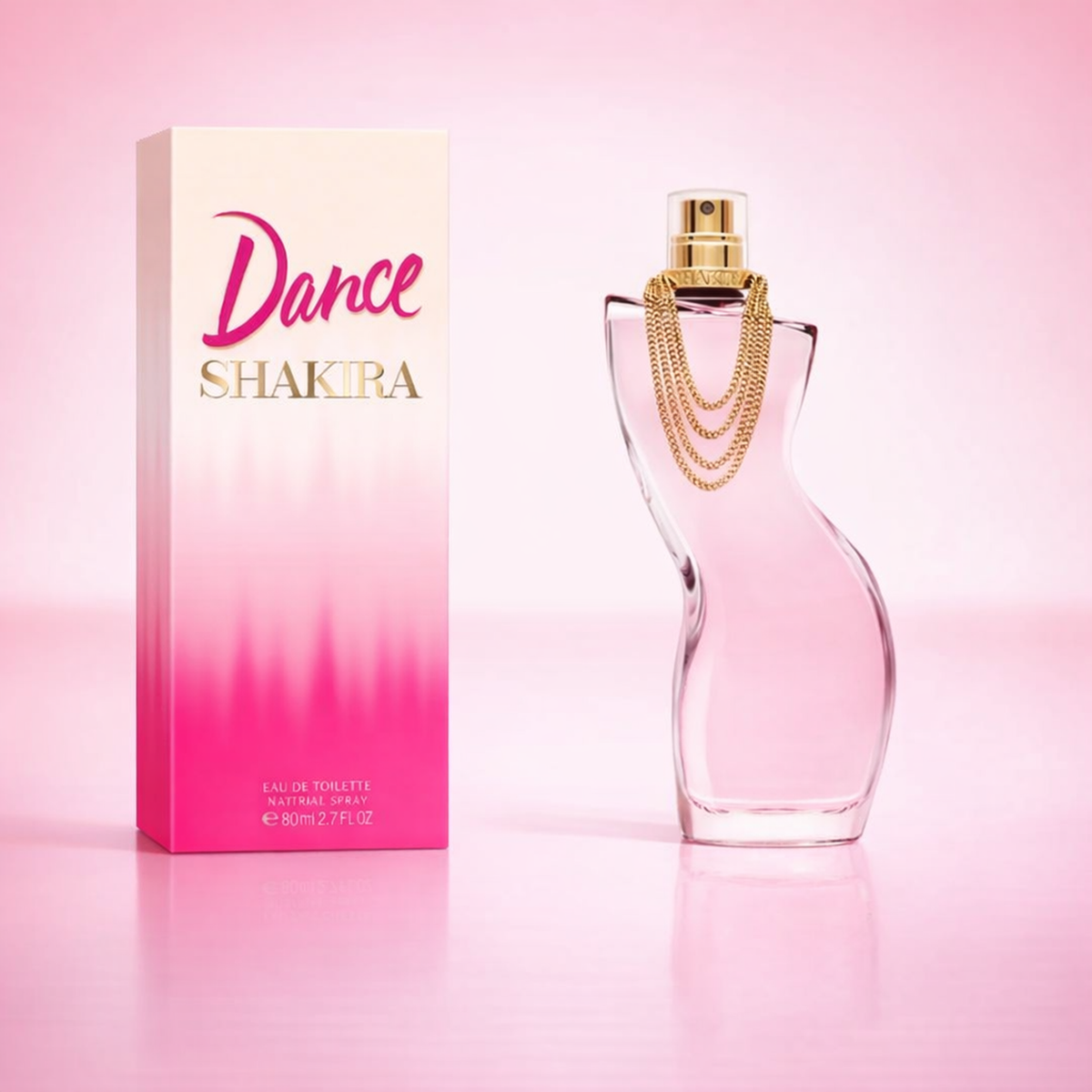 Shakira Dance EDT For Women packaging product shot gallery showcase