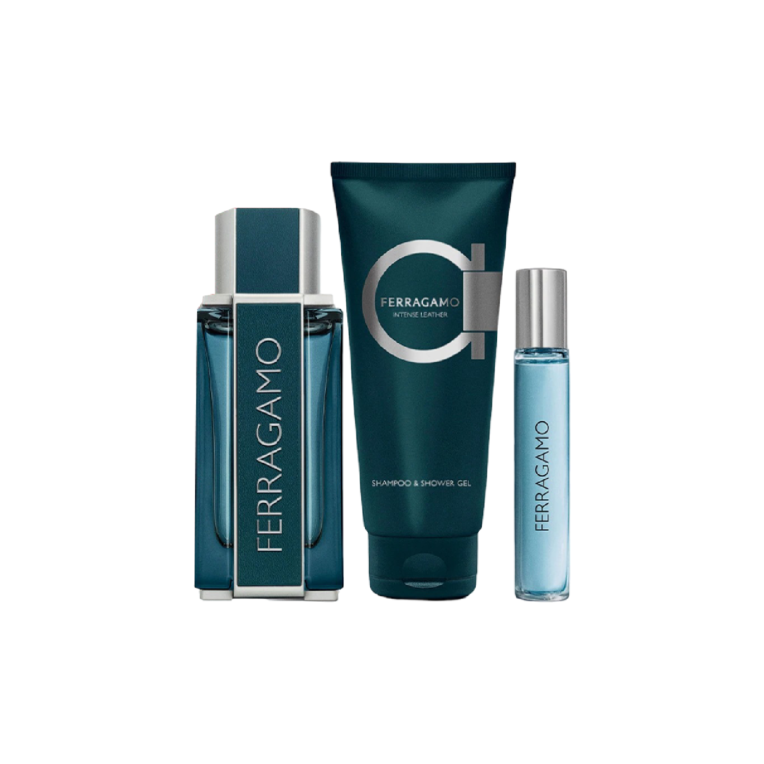 Shop Salvatore Ferragamo Ferragamo Intense Leather EDP Gift Set