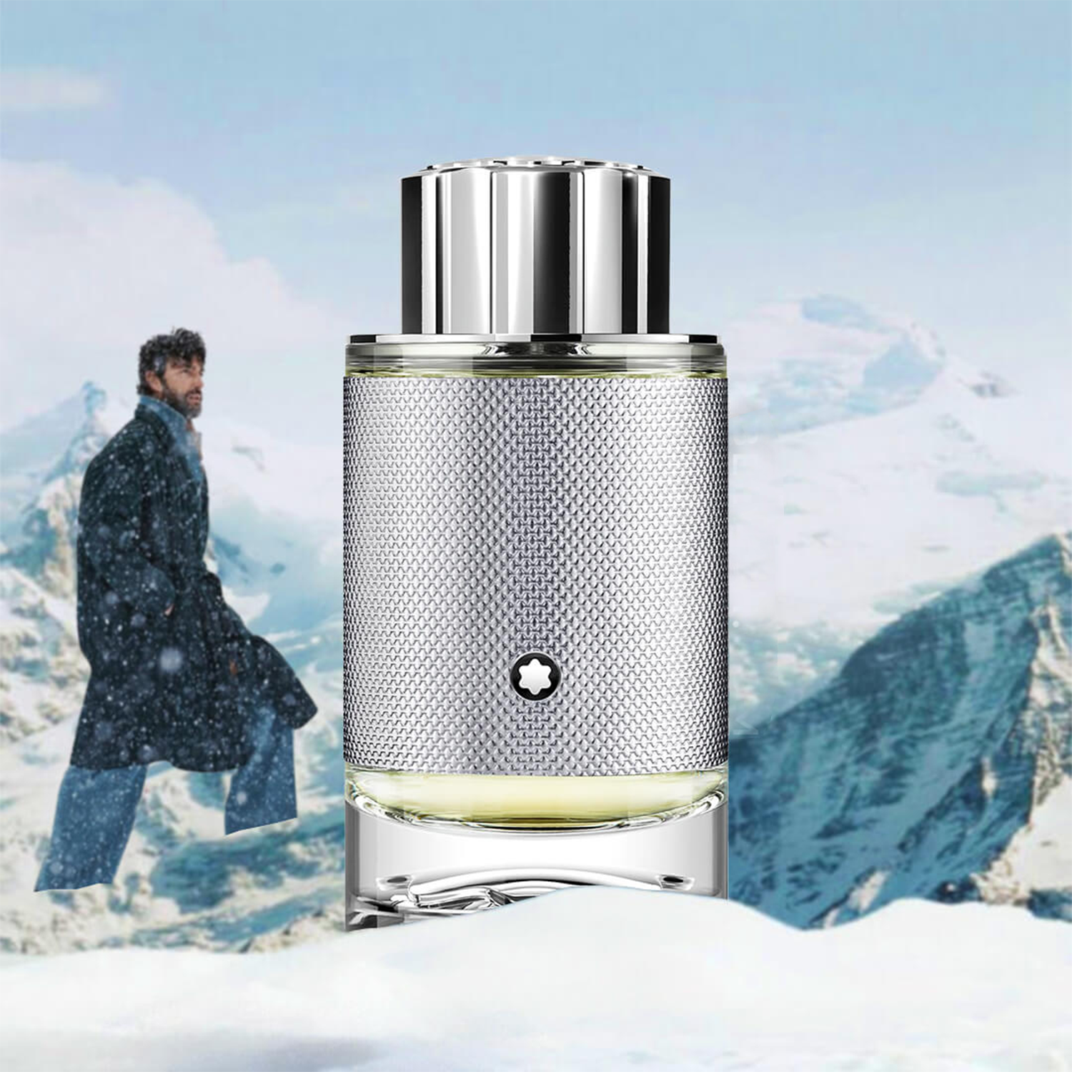 Mont Blanc Explorer Platinum EDP For Men Gift Set