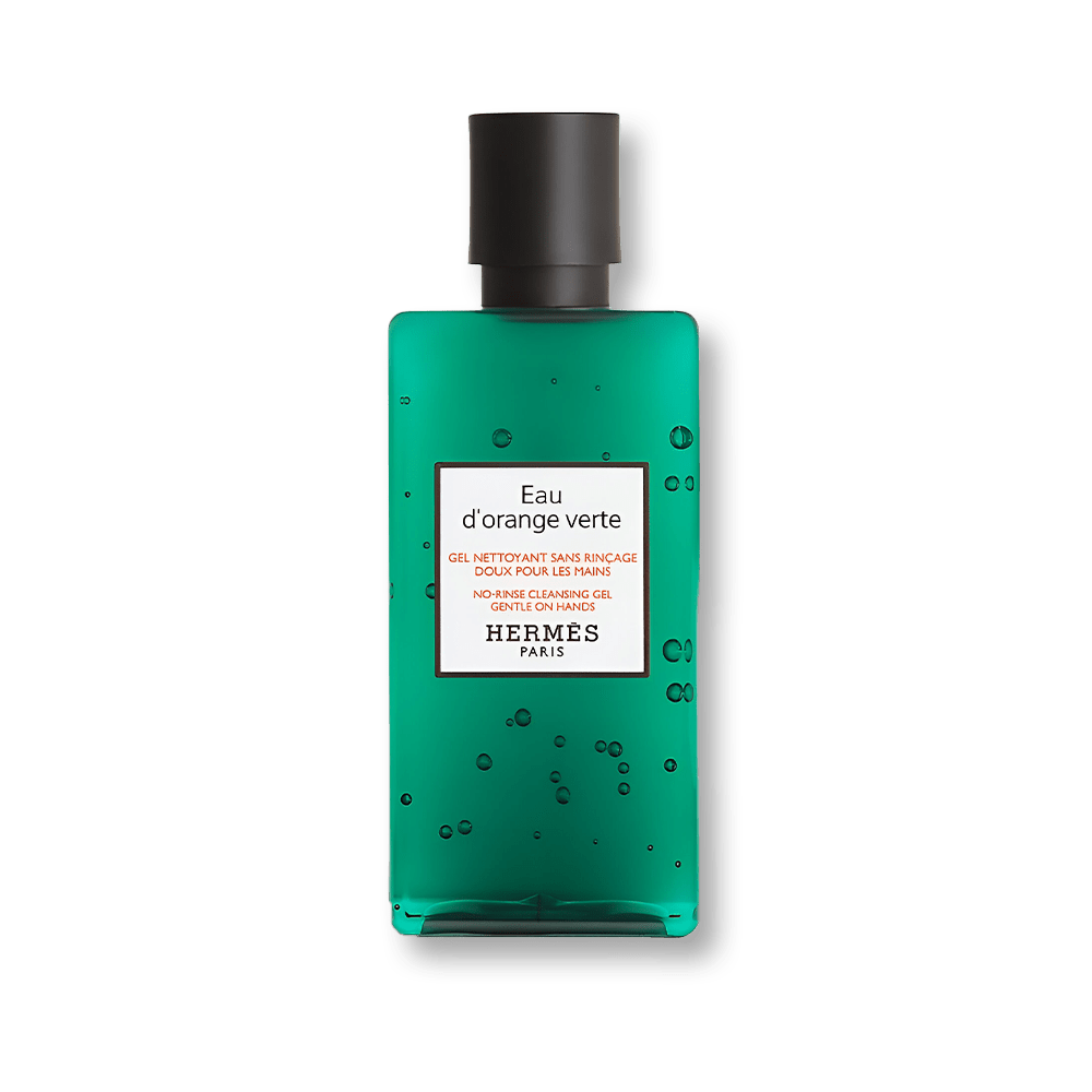 Shop Hermes Eau D'Orange Verte Gentle No-Rinse Cleansing Gel For