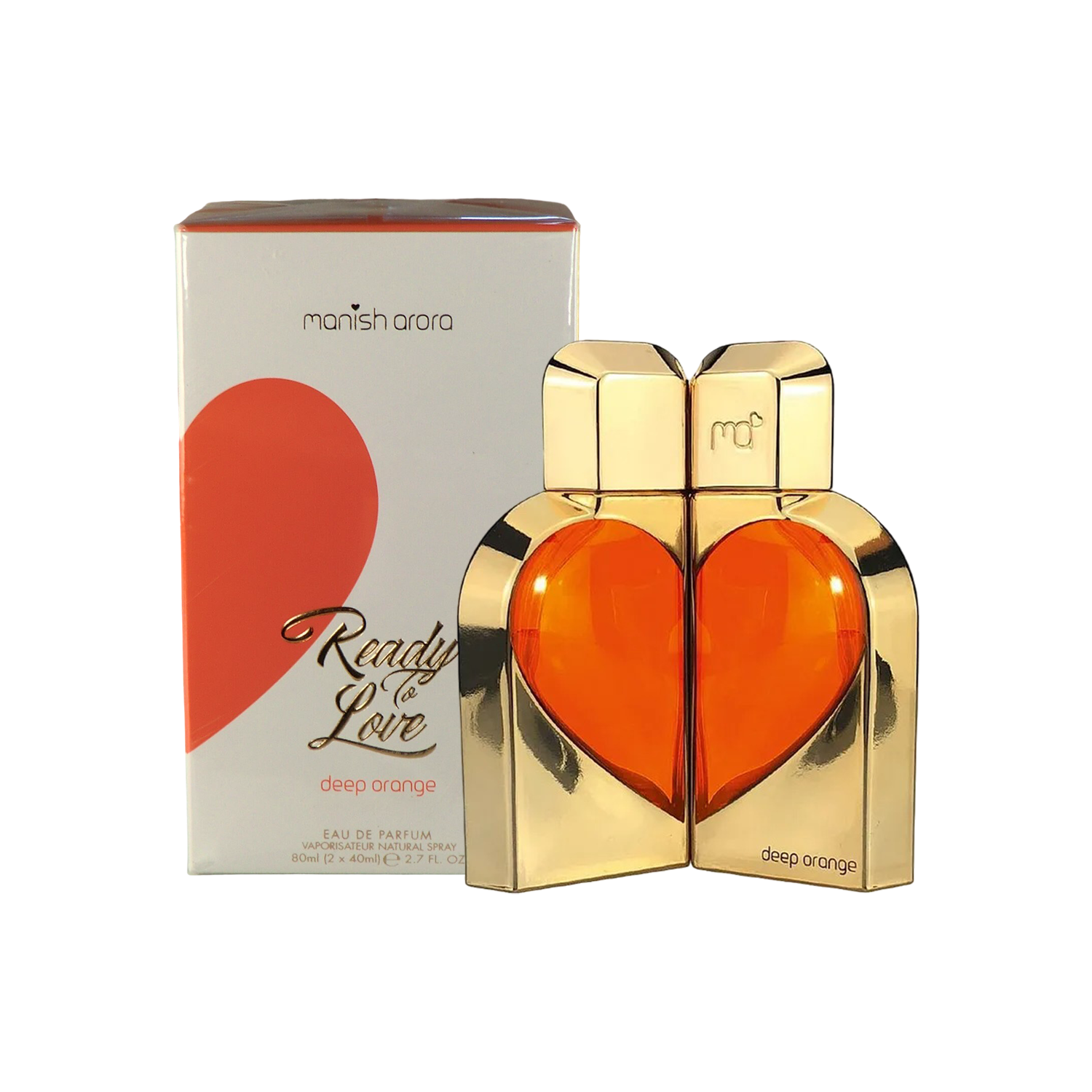 Manish Arora Ready To Love Deep Orange EDP For Women 2 X