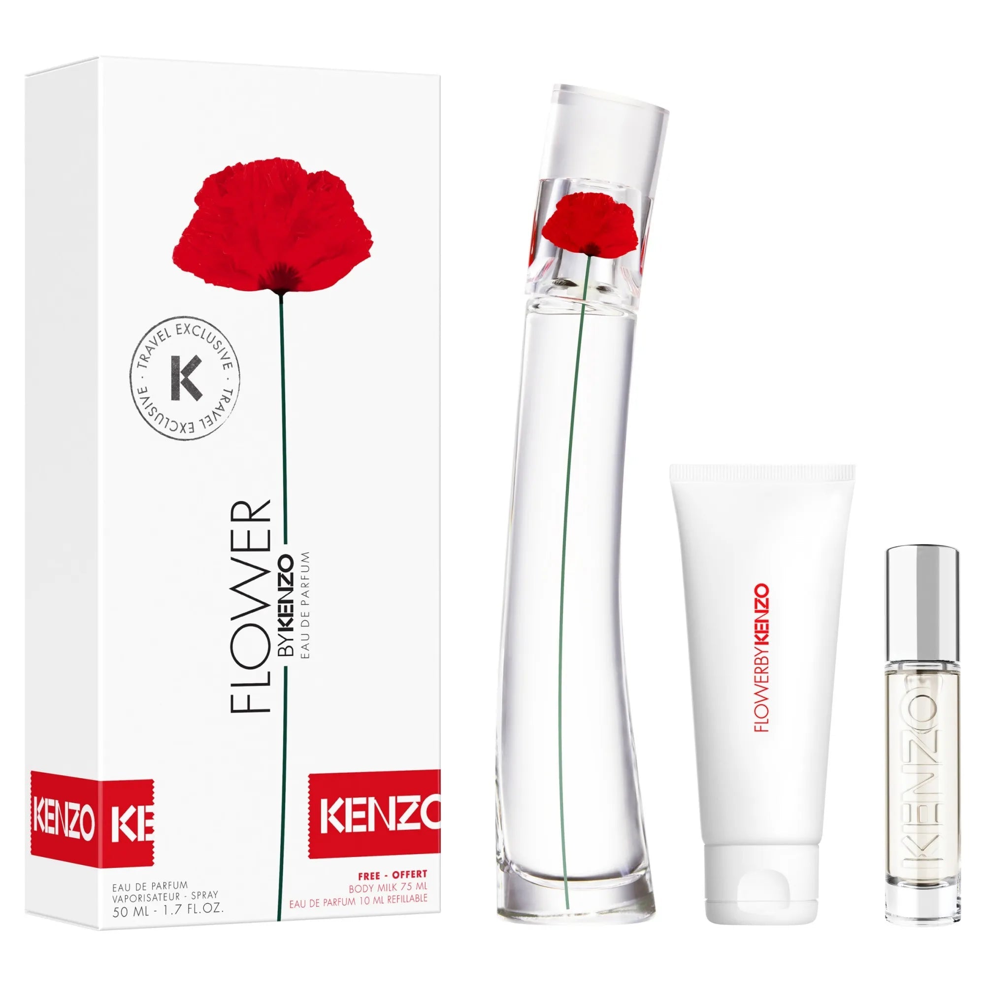 Kenzo Flower By Kenzo EDP Body Milk Set for Women | My Perfume Shop