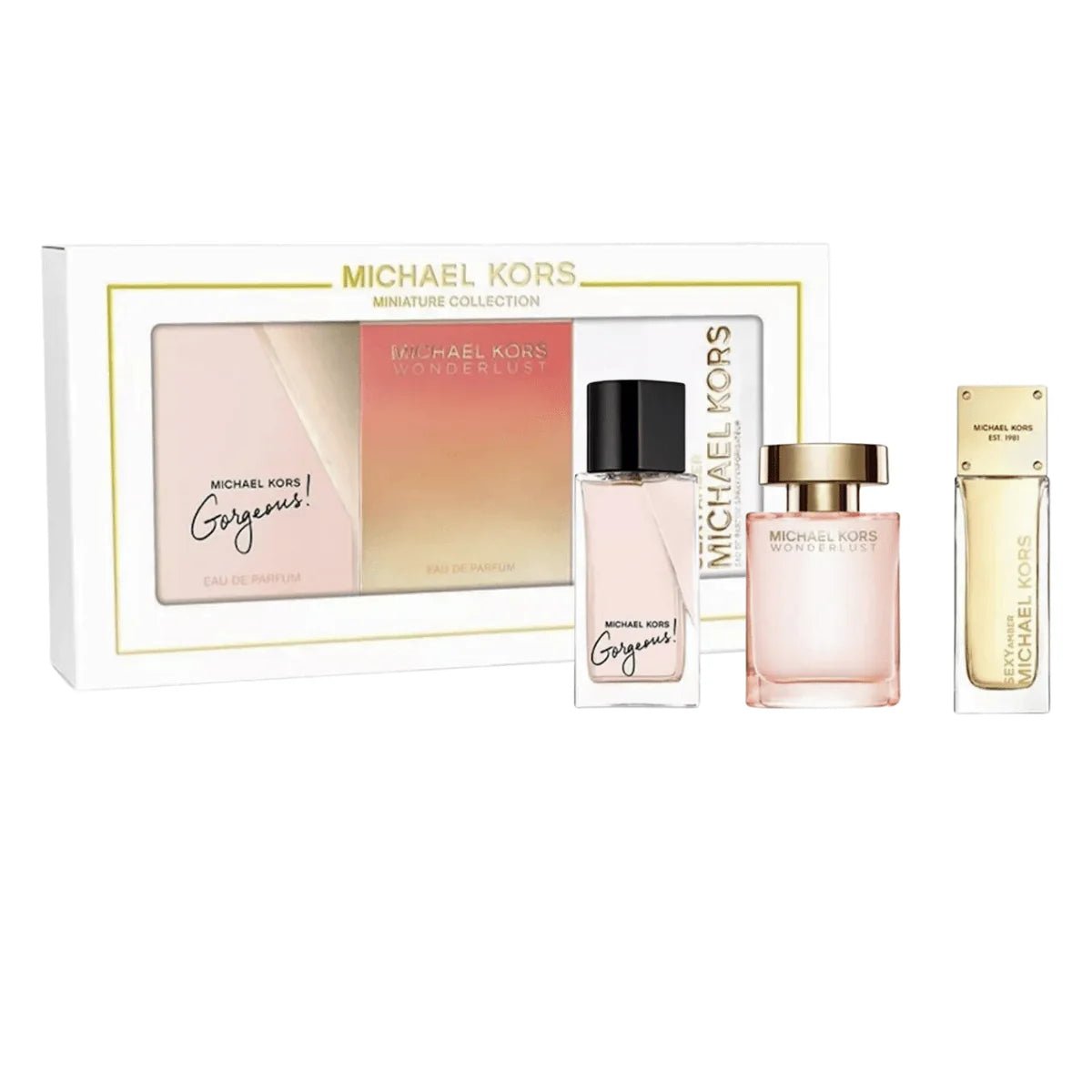 Michael Kors Wonderlust Sexy Amber Mini Set EDP for Women | My Perfume Shop