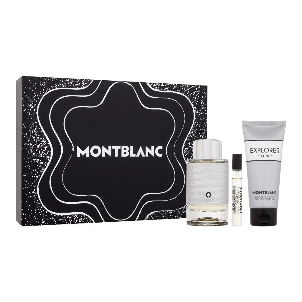 Shop Montblanc Explorer Platinum EDP Gift Set for Him 2 | My