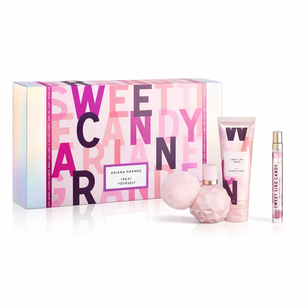 Ariana Grande Sweet Like Candy EDP & Body Lotion Gift Set for Women OpenAI studio hero