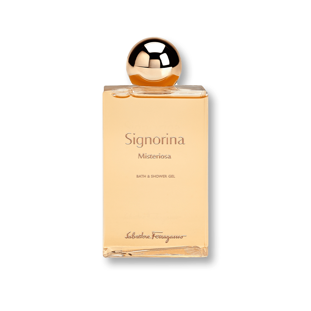 Shop Salvatore Ferragamo Signorina Misteriosa Bath & Shower Gel