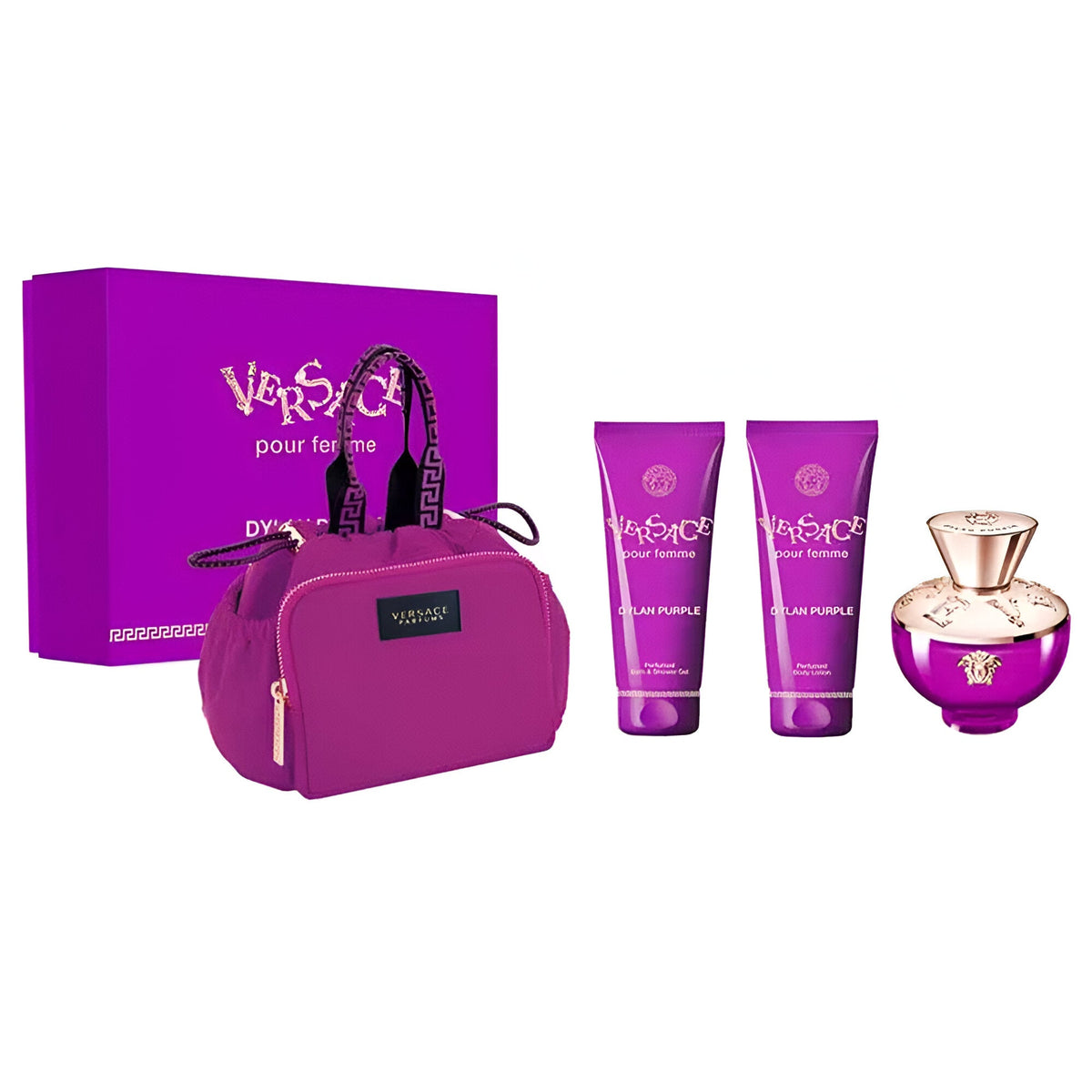 Shop Versace Dylan Purple EDP Bath & Body Set | My Perfume Shop