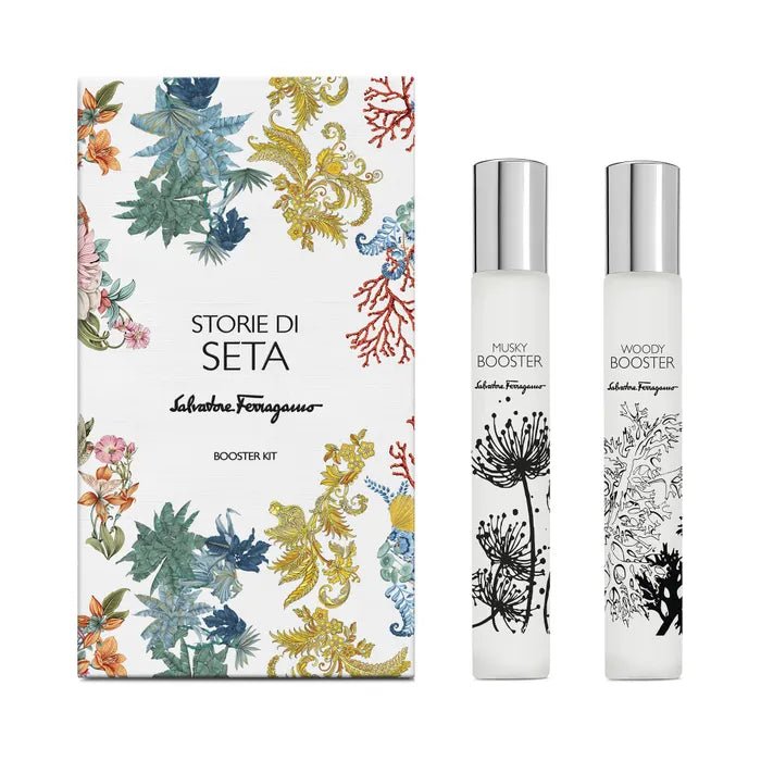 Shop Salvatore Ferragamo Storie di Seta Duo Roller Set | My