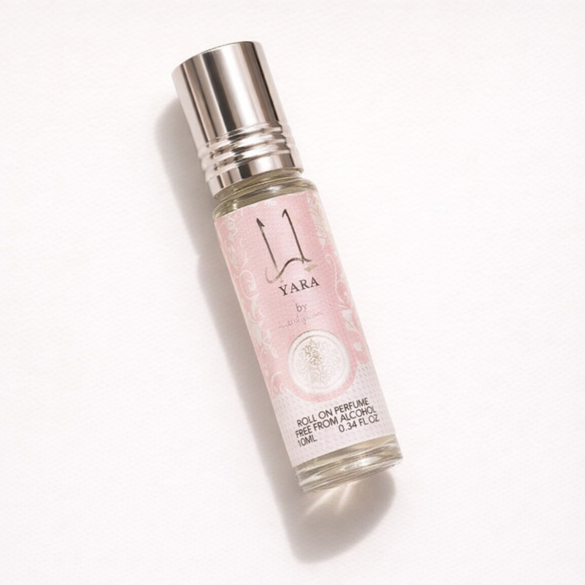 Ard Al Zaafaran Yara Roll On Perfume Oil EDP For Women angled still-life gallery showcase