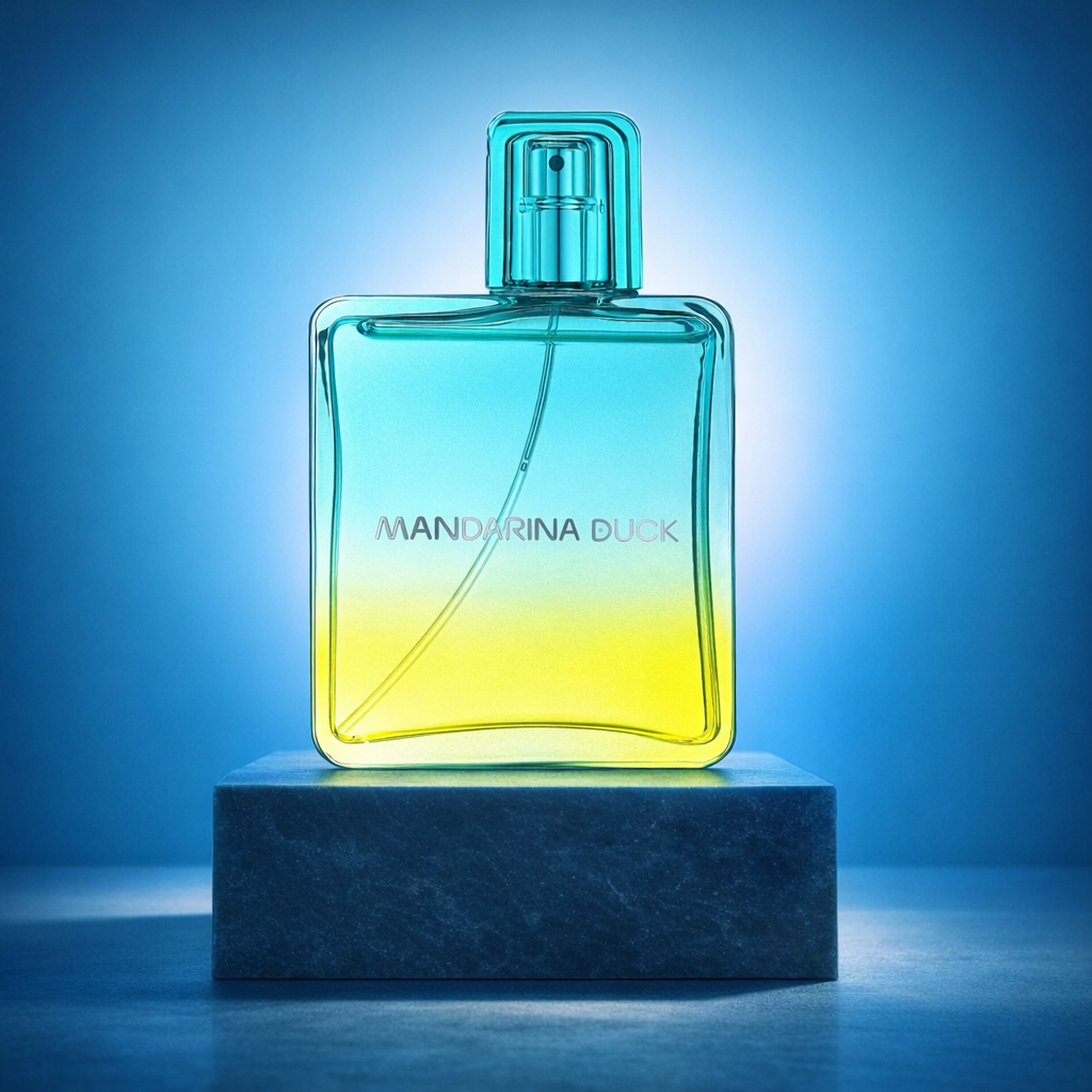 Mandarina Duck For Him EDT For Men upright pedestal gallery showcase