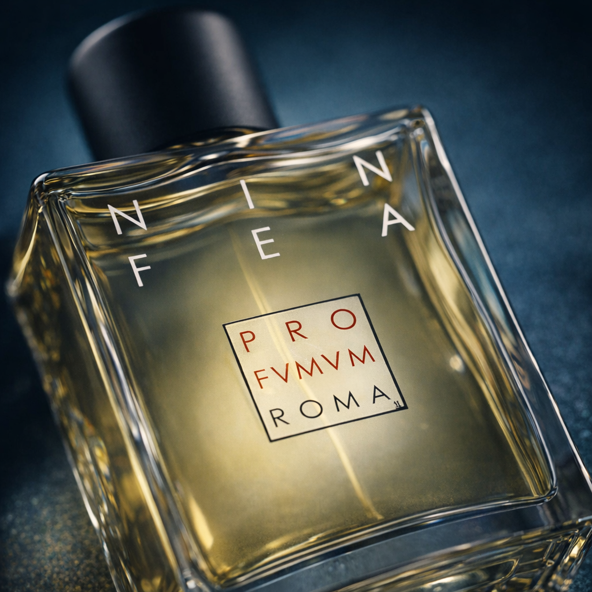 Profumum Roma Ninfea Parfum For Women macro label detail gallery showcase