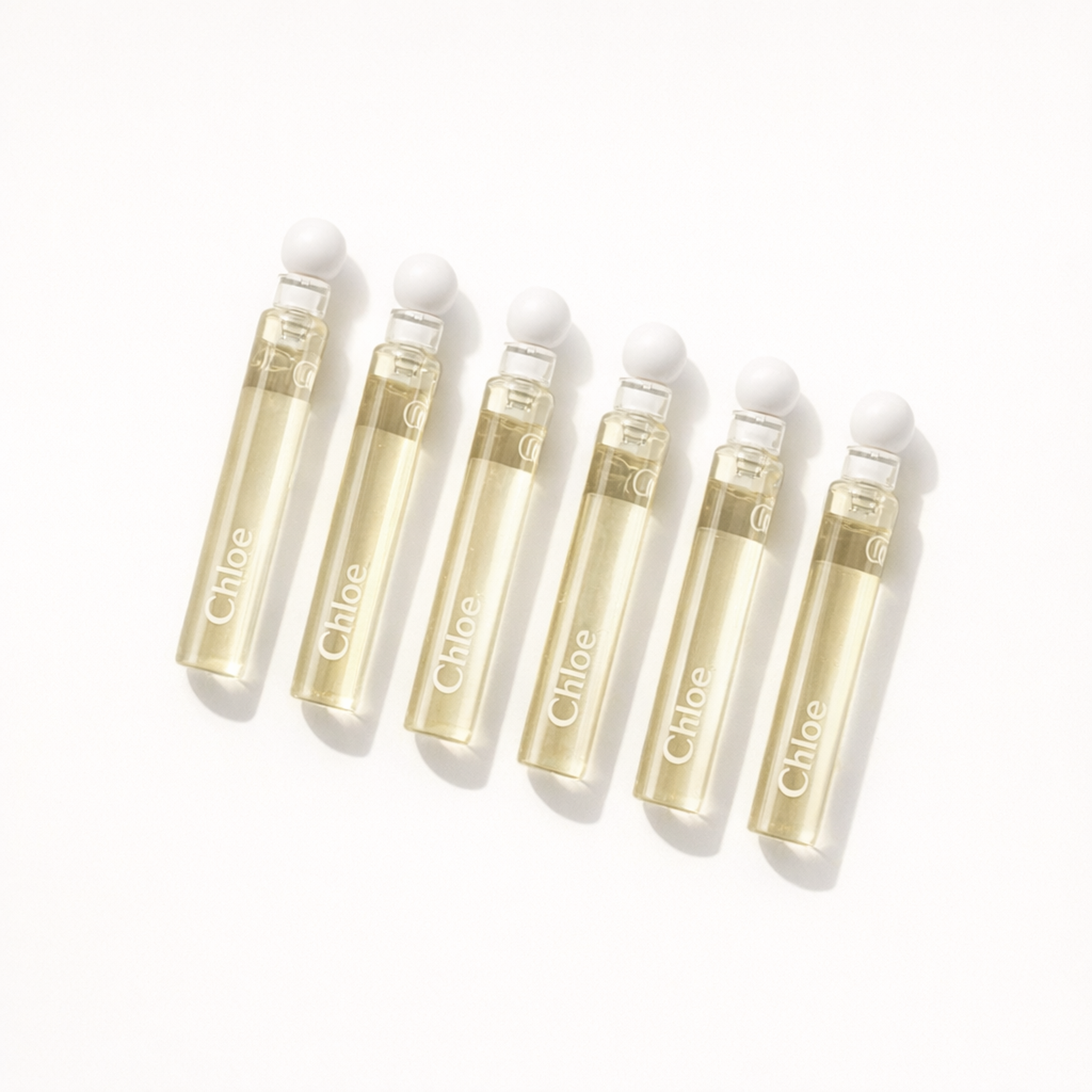 Chloe Atelier Des Fleurs EDP Santalum Discovery Gift Set loose white-capped vial row gift set gallery image