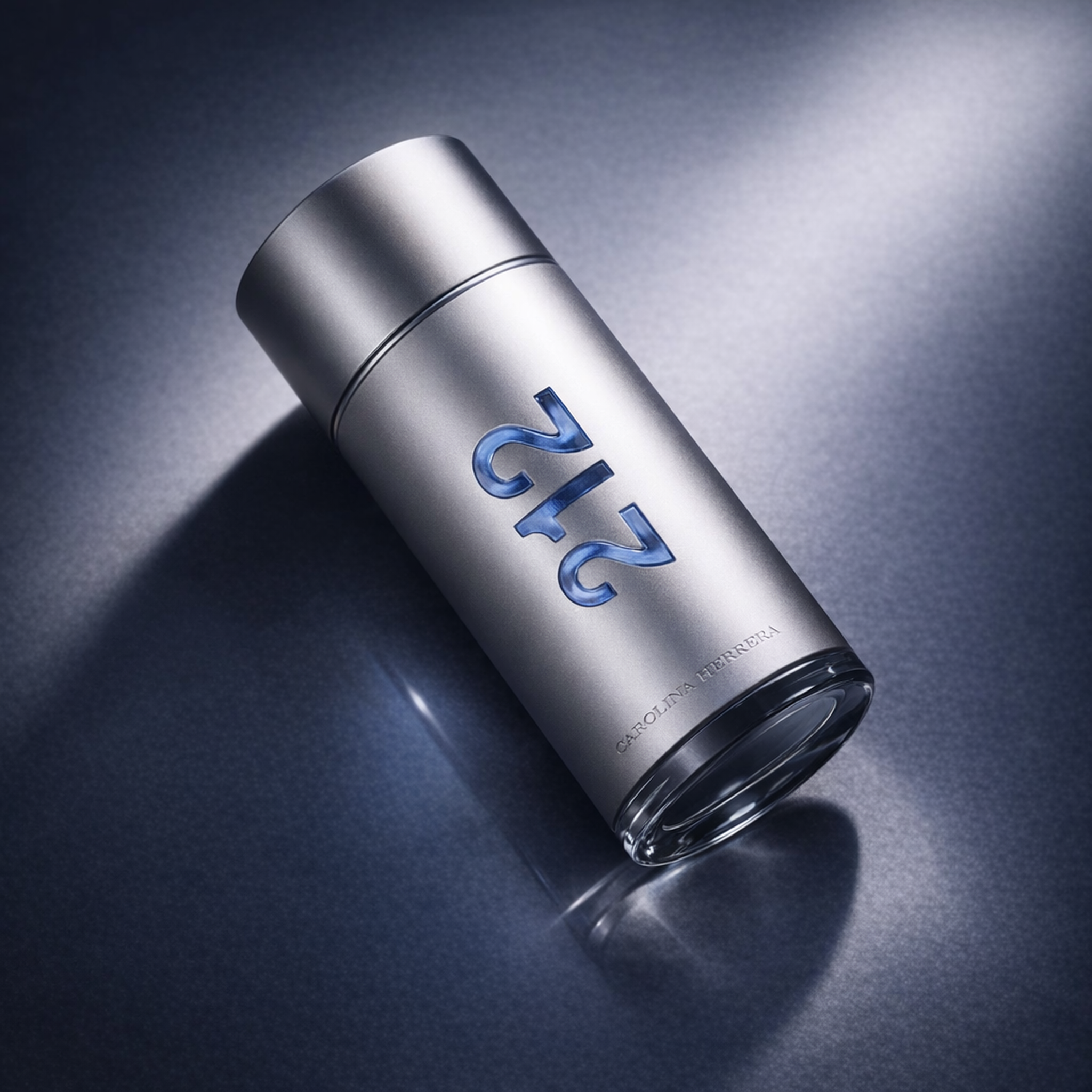 Carolina Herrera 212 Men EDT angled still-life gallery showcase