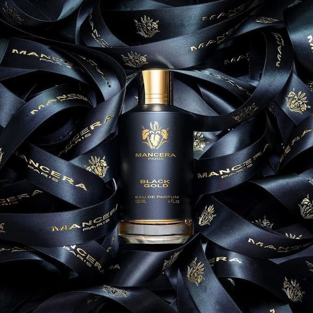 Mancera Black Gold EDP for Men fragrance details hero image