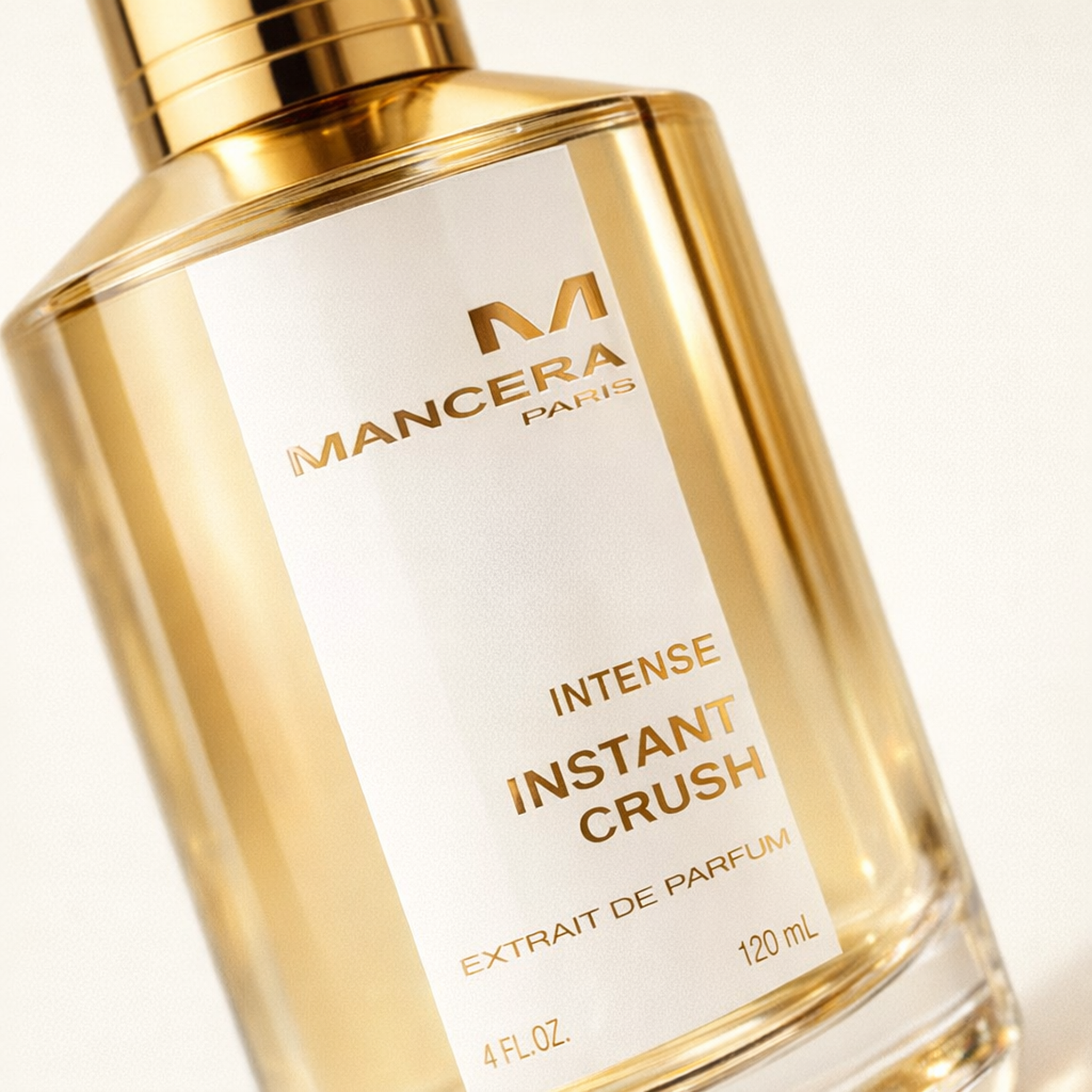 Mancera Intense Instant Crush Extrait de Parfum macro label detail gallery showcase
