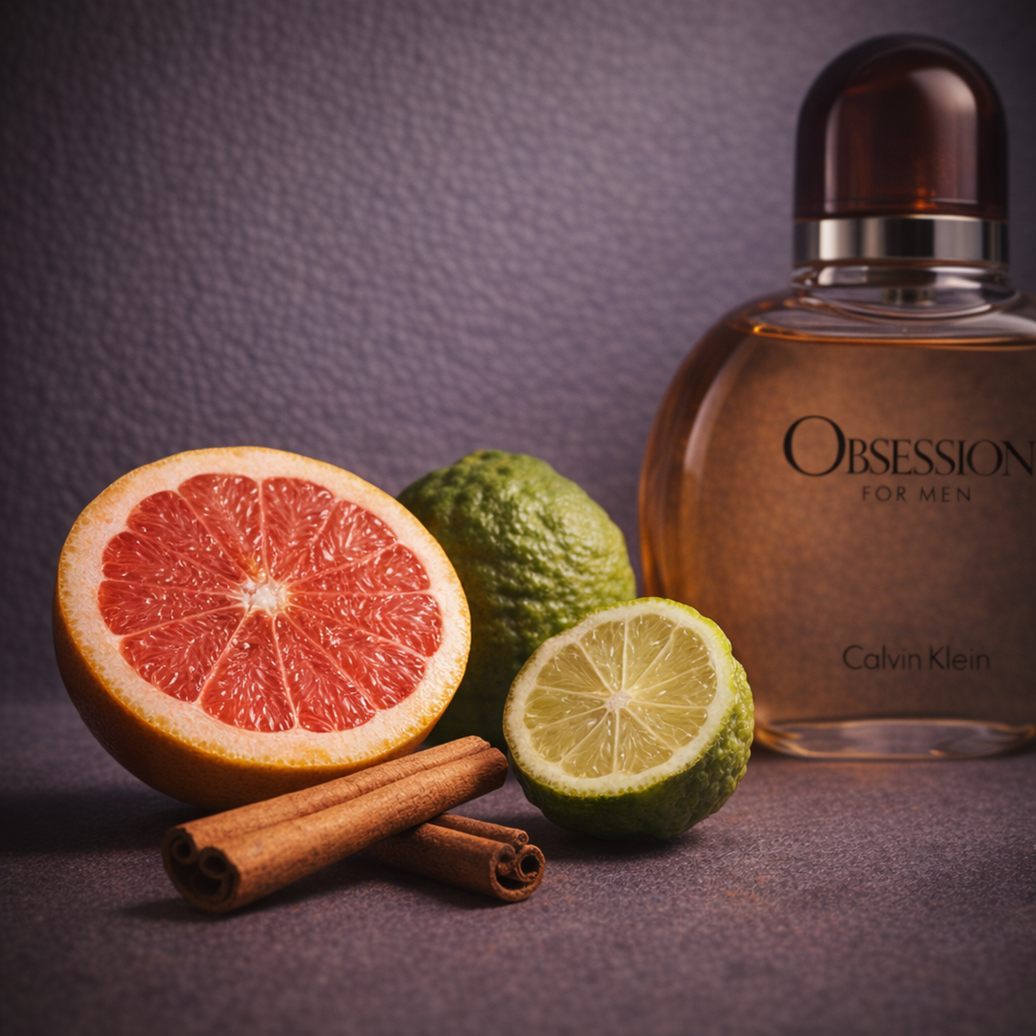 Calvin Klein Obsession 3-Piece Gift Set for Him fragrance notes image
