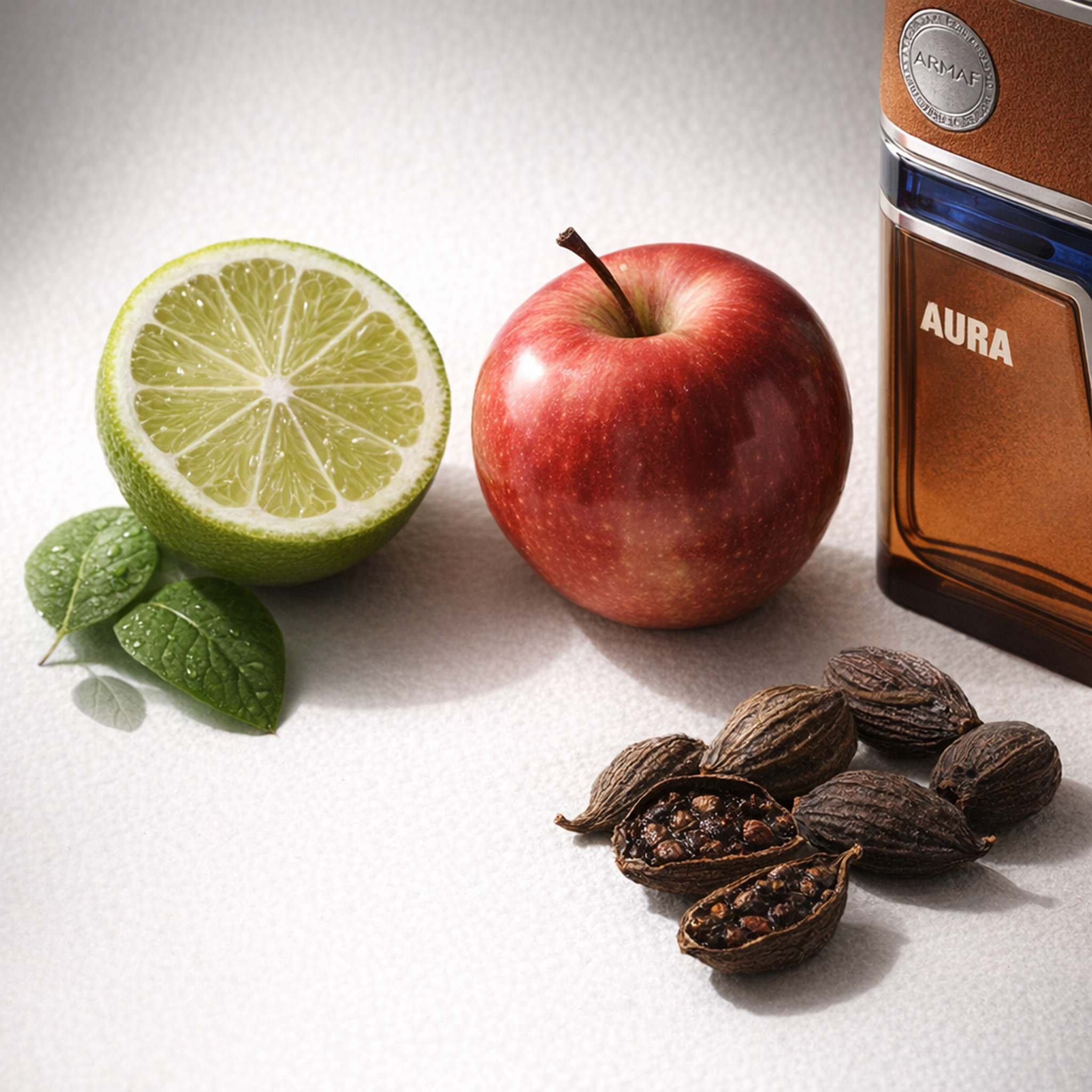Armaf Aura Gift Set for Him fragrance notes image