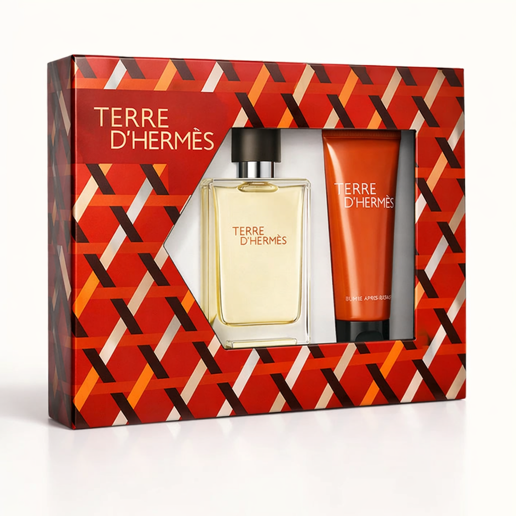 Hermès Terre d'Hermès Parfum Gift Set for Him gift set packaging gift set gallery image