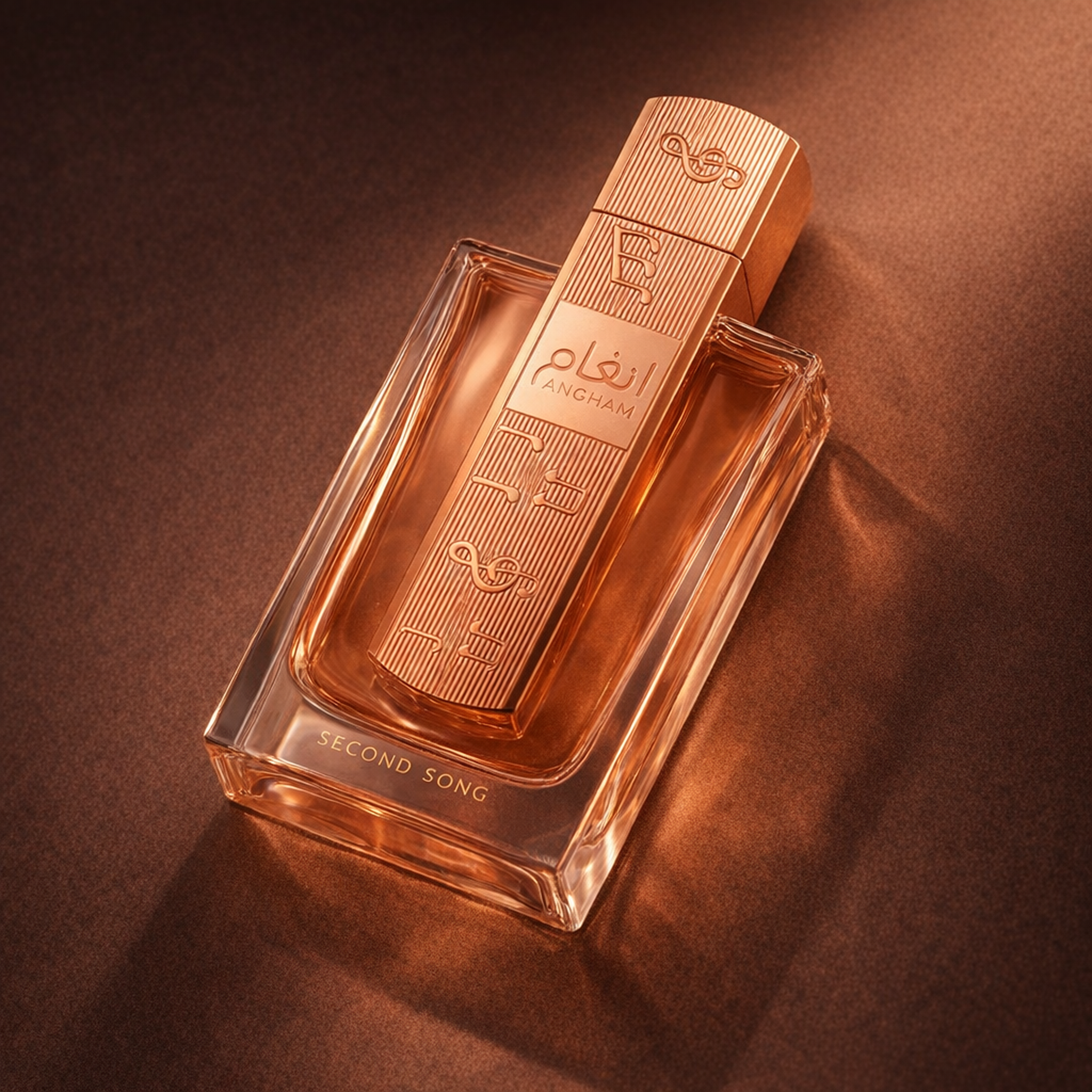 Lattafa Angham Second Song EDP For Women angled still-life gallery showcase