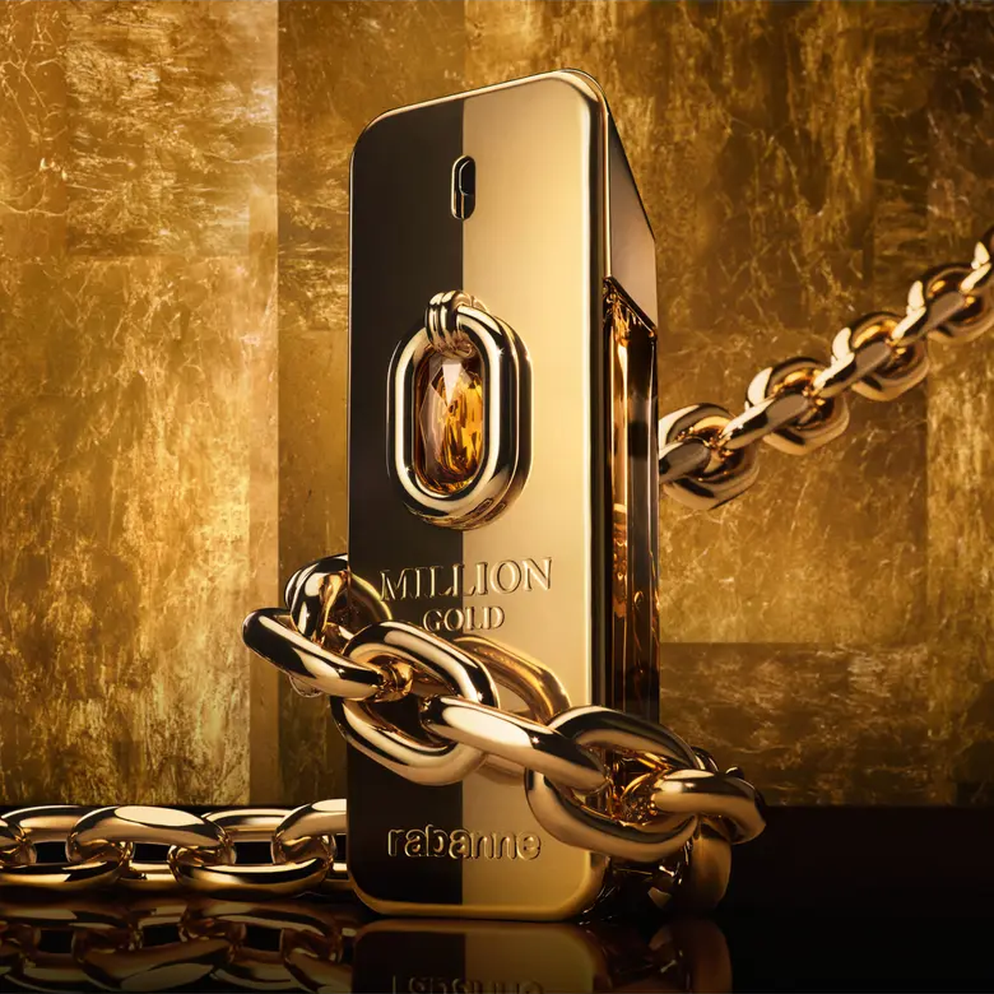 Paco Rabanne Million Gold Elixir Parfum Intense For Men fragrance details image