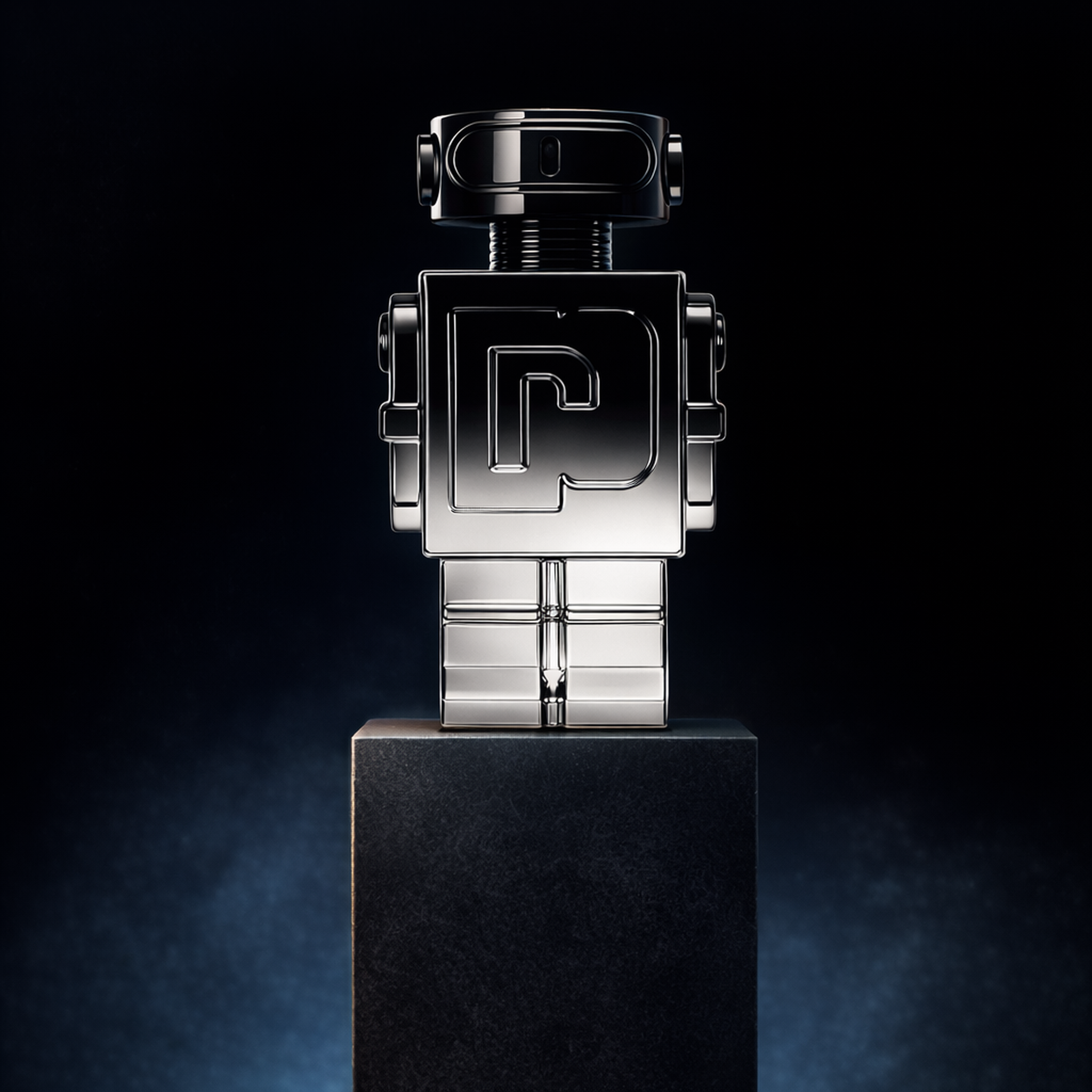 Paco Rabanne Phantom Elixir Parfum Intense For Men upright pedestal gallery showcase