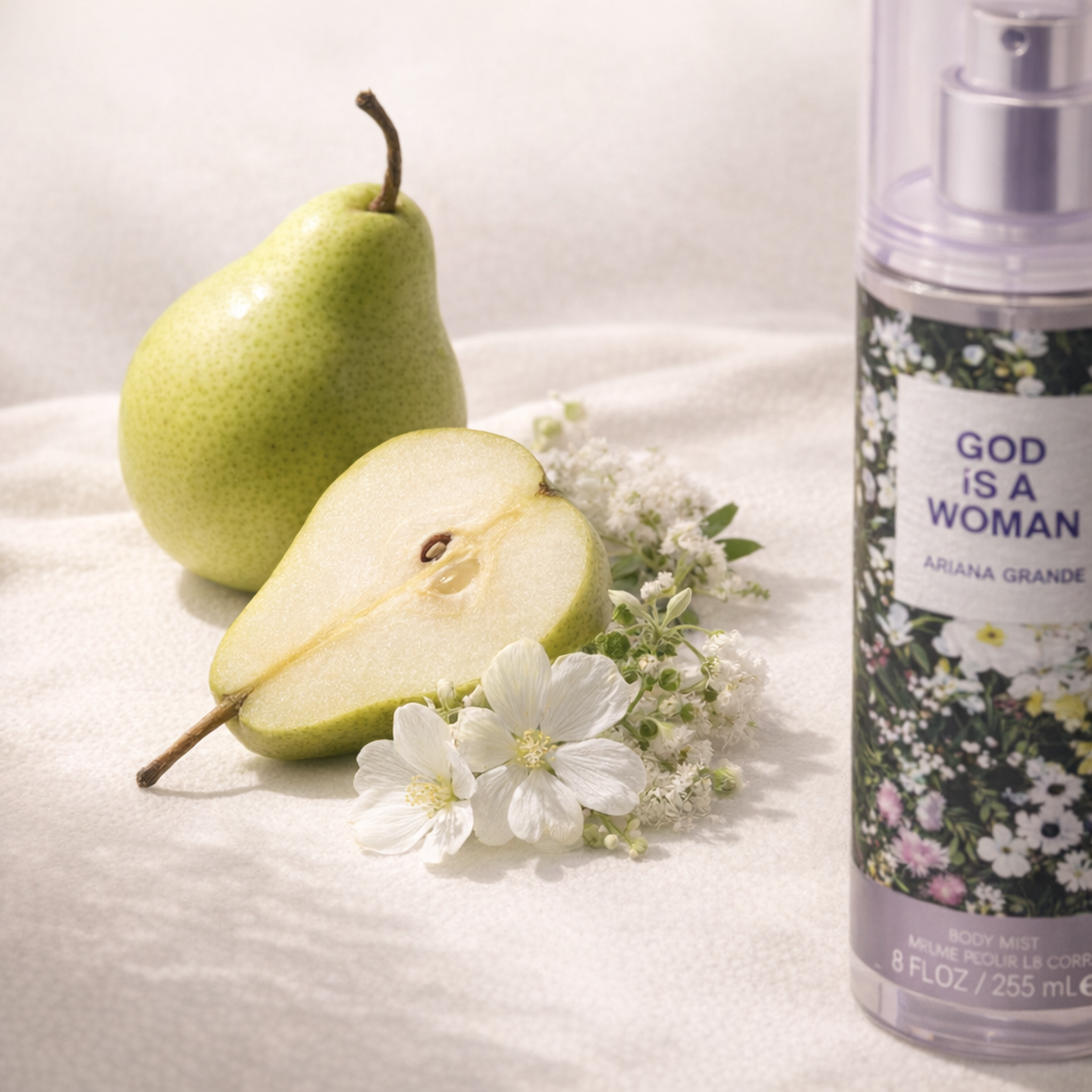 Ariana Grande God Is A Woman Body Mist fragrance notes image